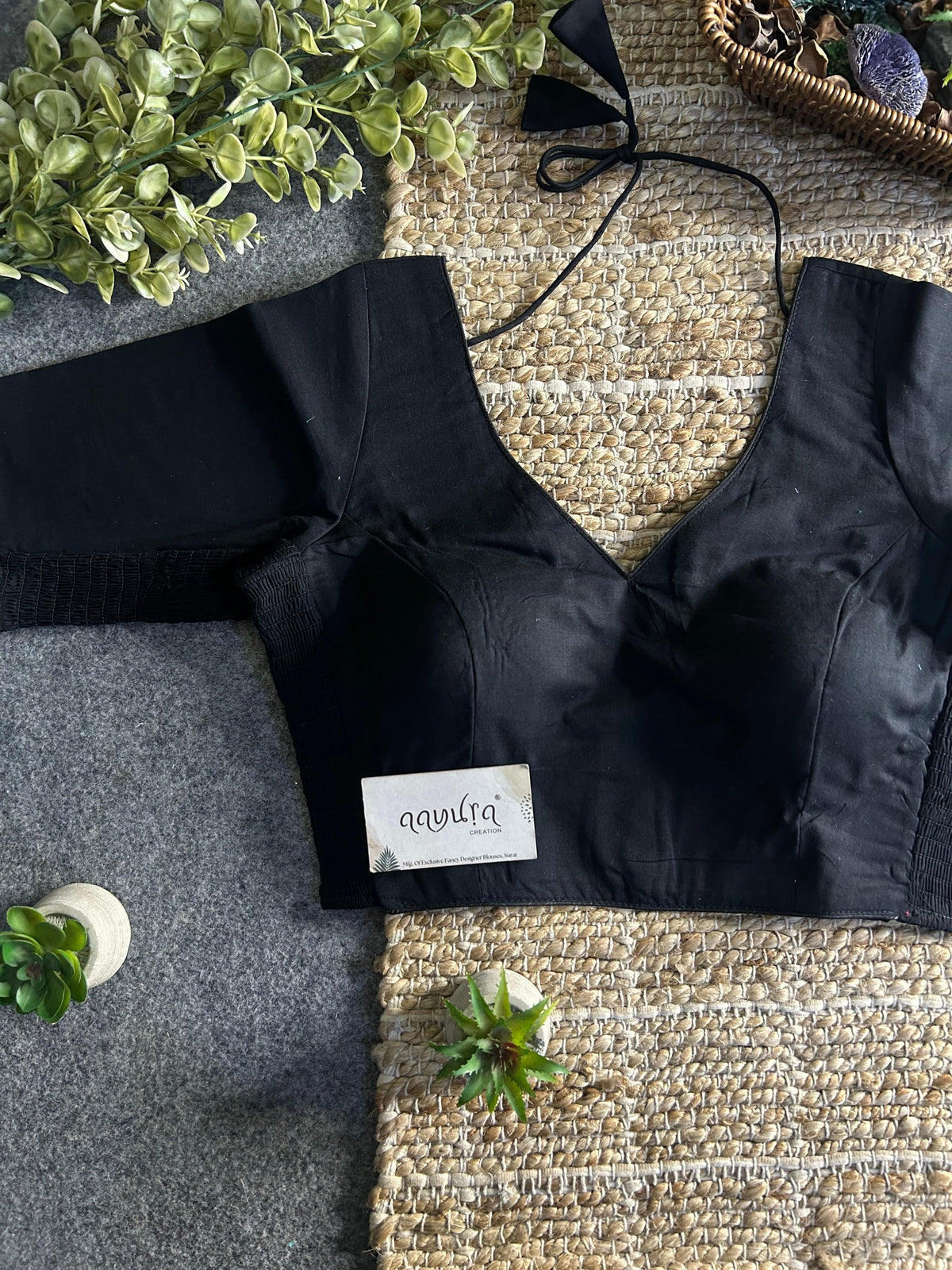 Comfort Fit Cotton Blouse