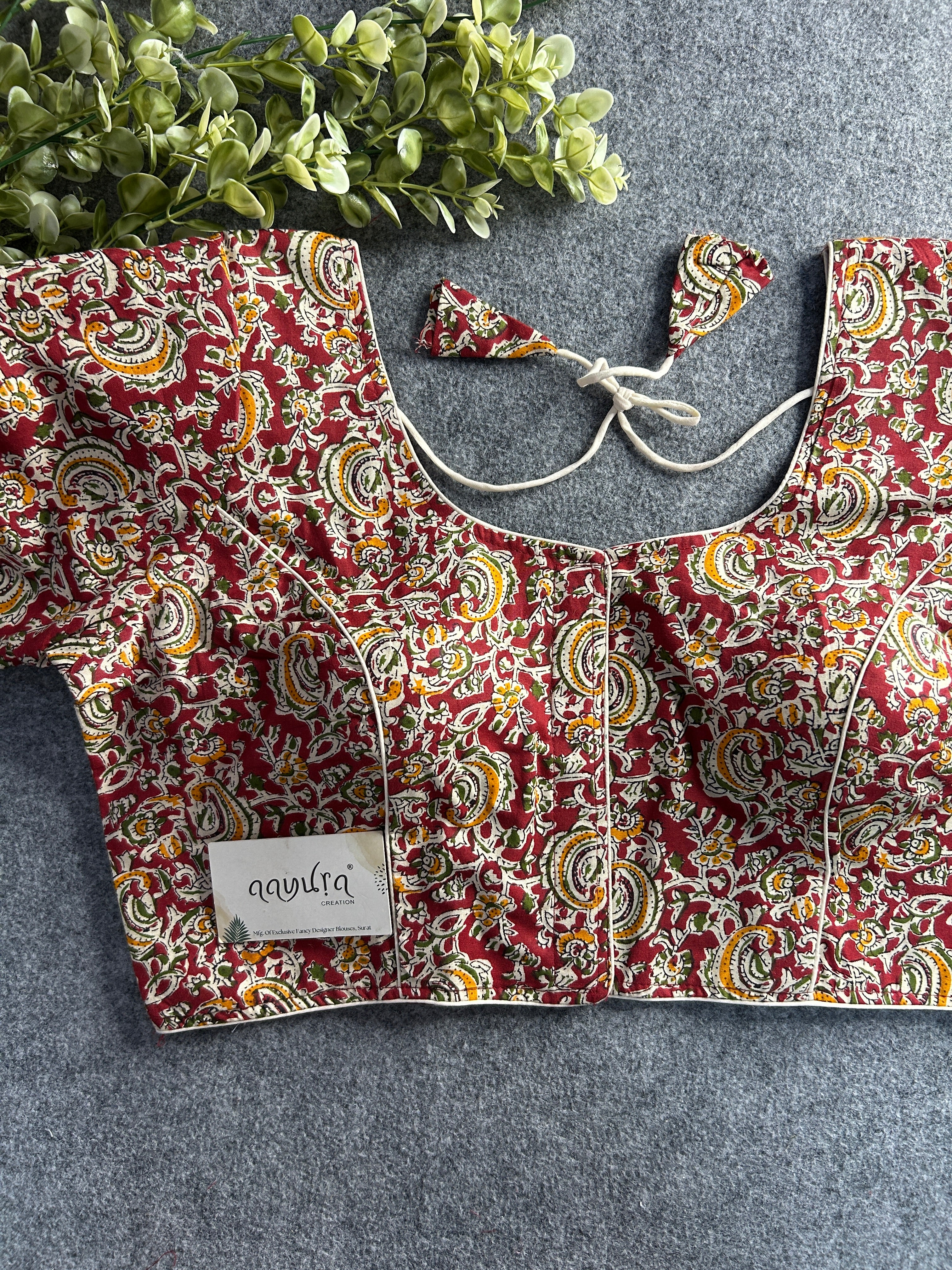 Plus Size Cotton Blouse