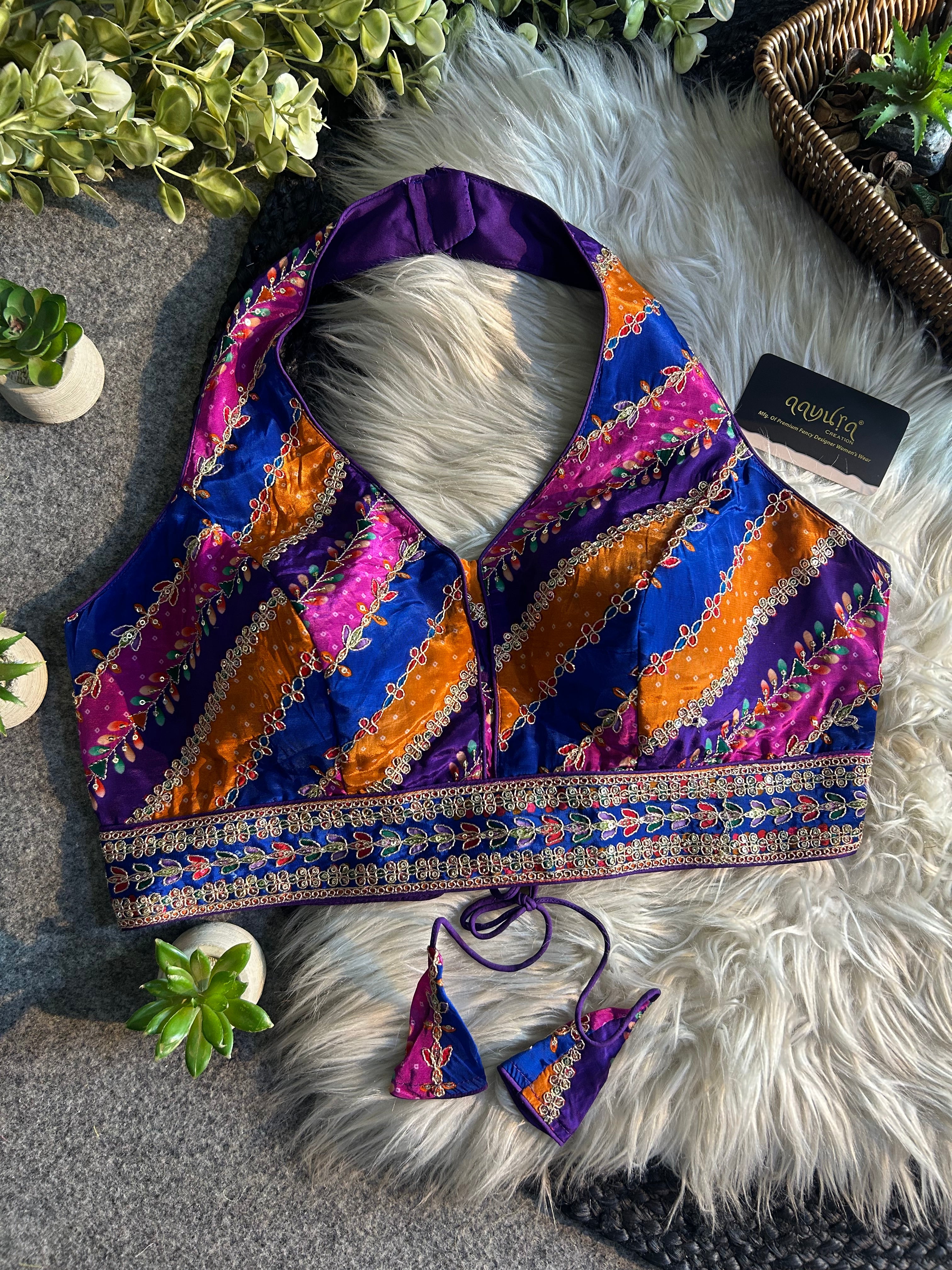 Elara Halter Blouse