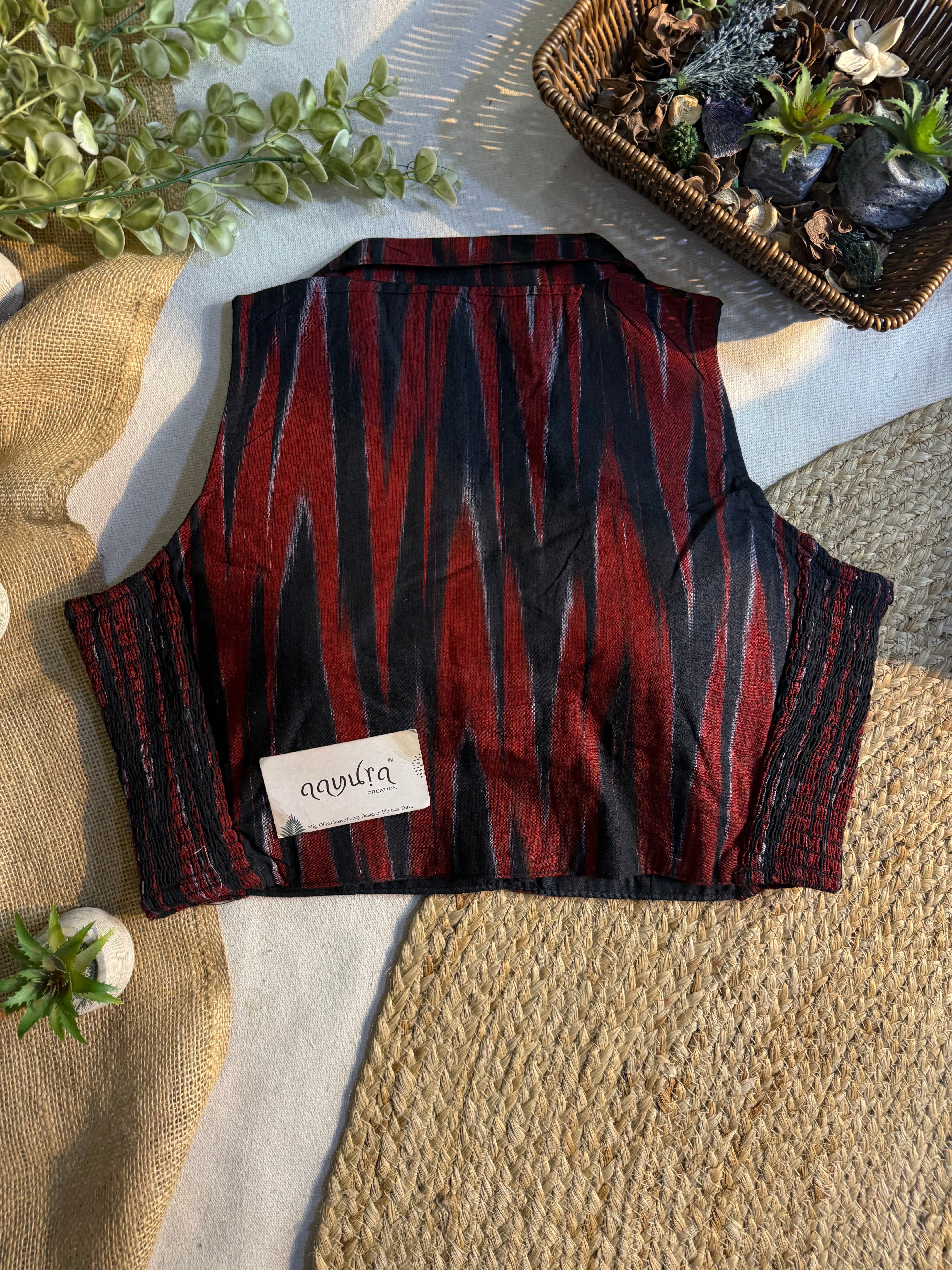 Comfort Fit Ikkath Streachable Blouse