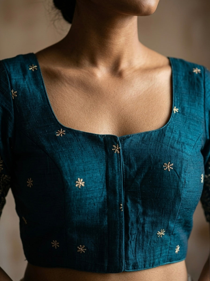 Rajsi Vichitra Zari Work Blouse