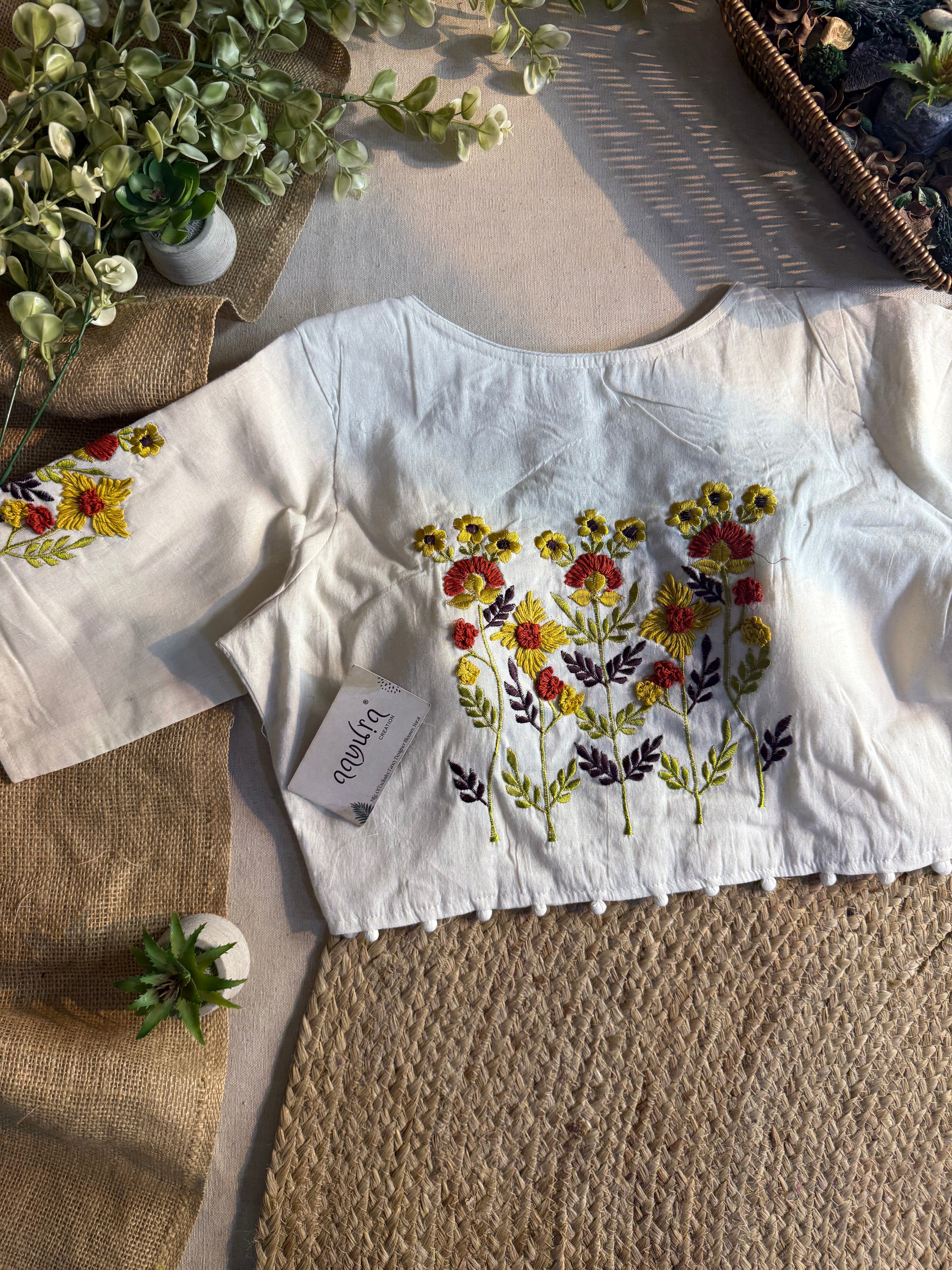 Elite Craft Cotton Blouse