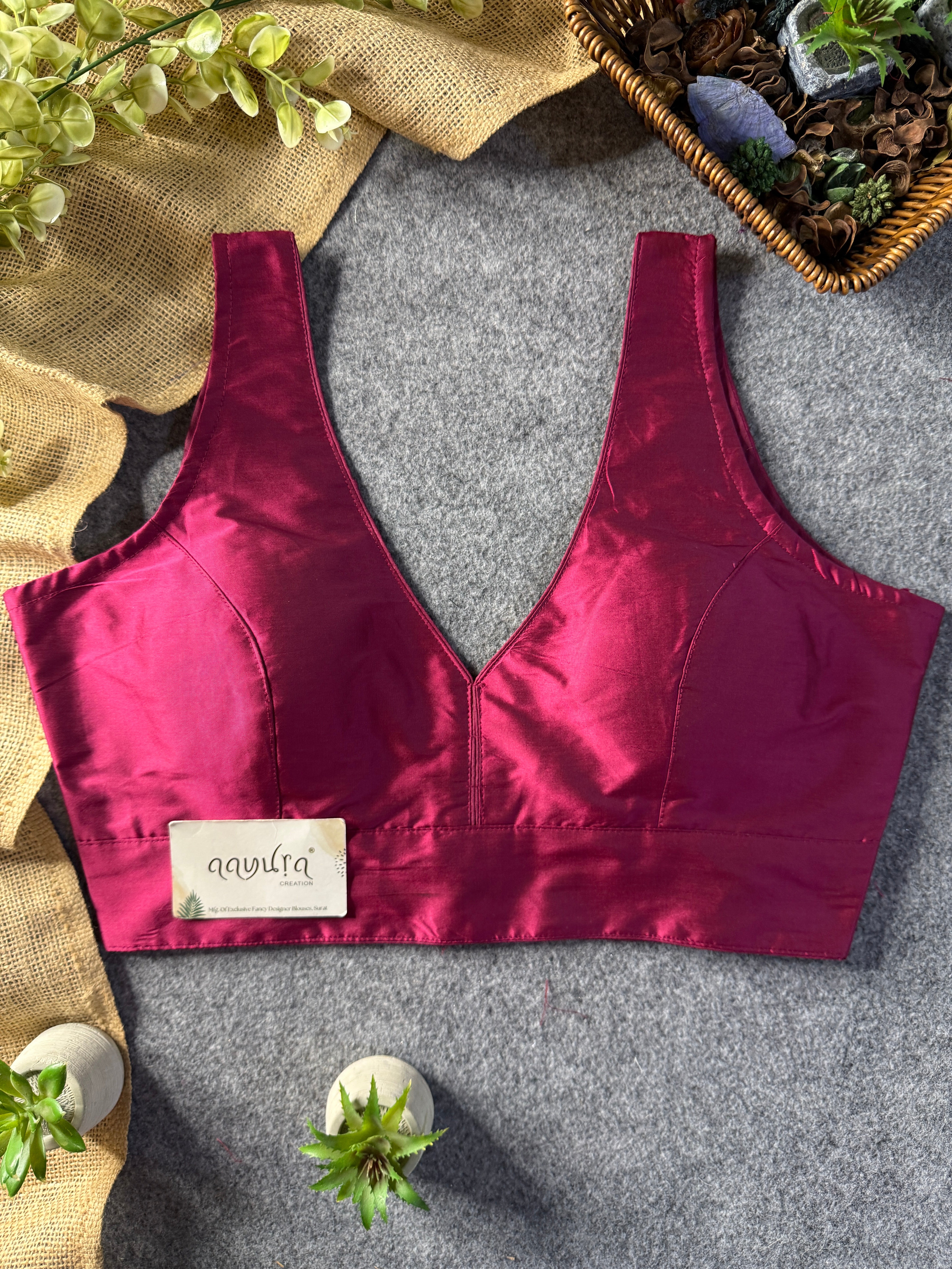 BOLLYWOOD STYLE-MAGENTA