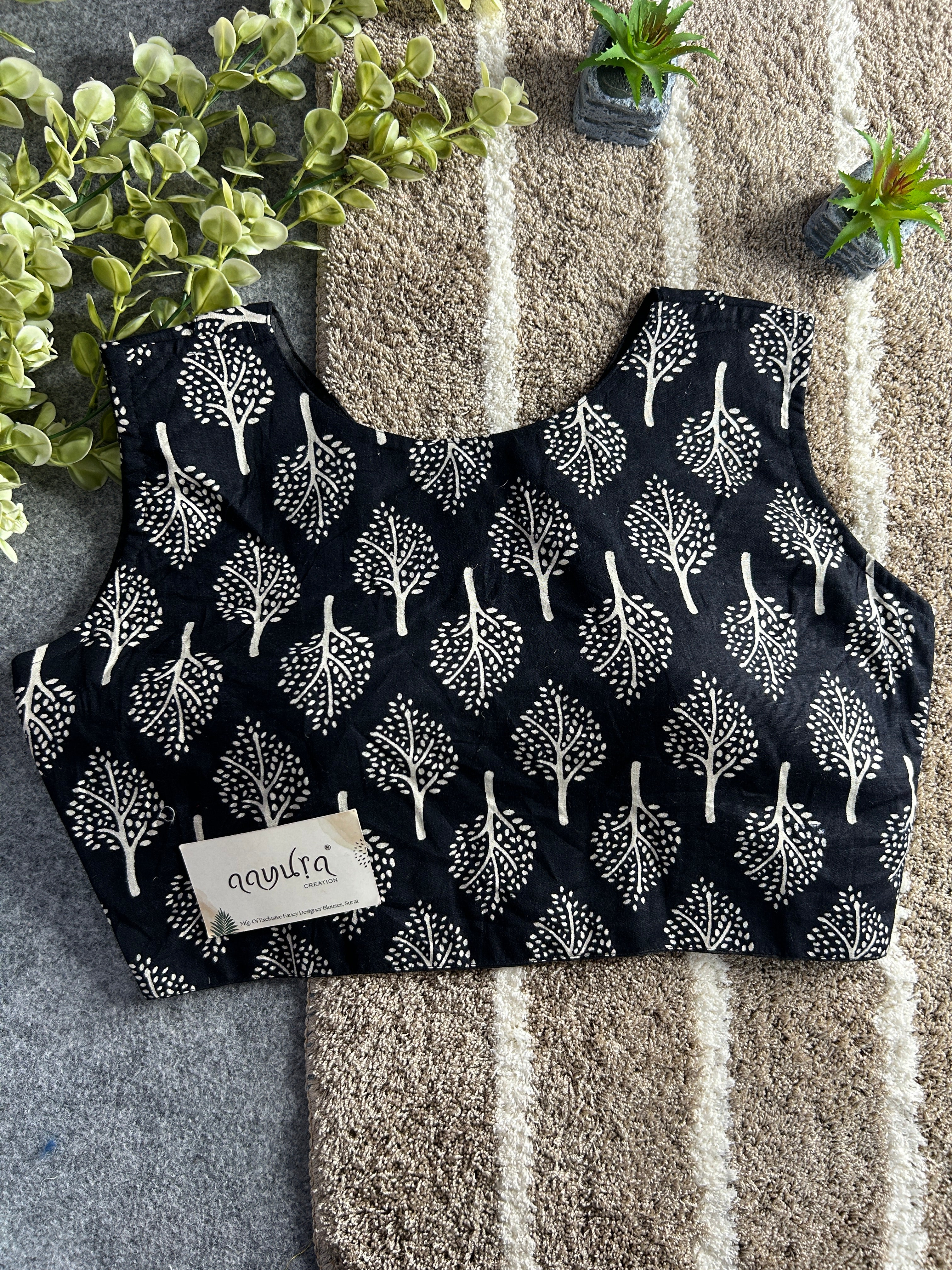 Cotton Coller Blouse
