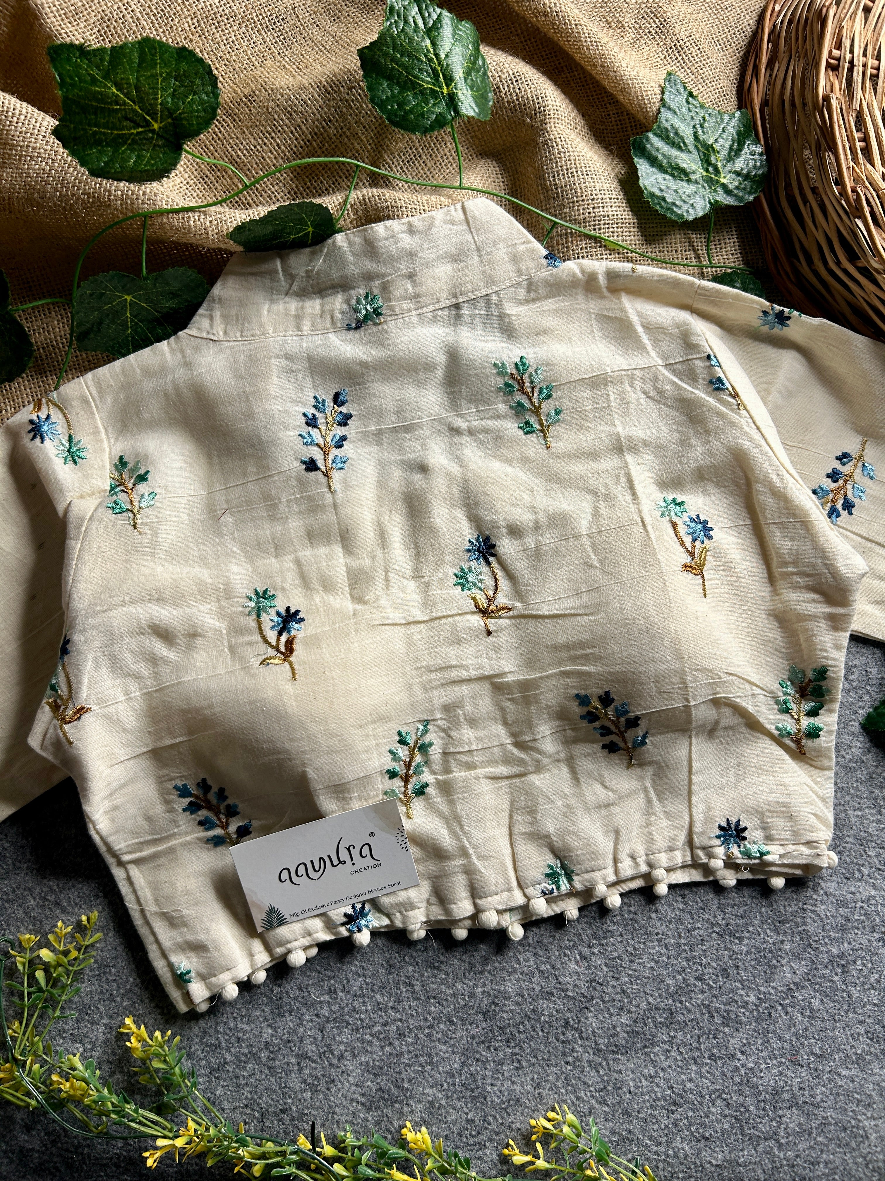 BabyColler Khadi blouse