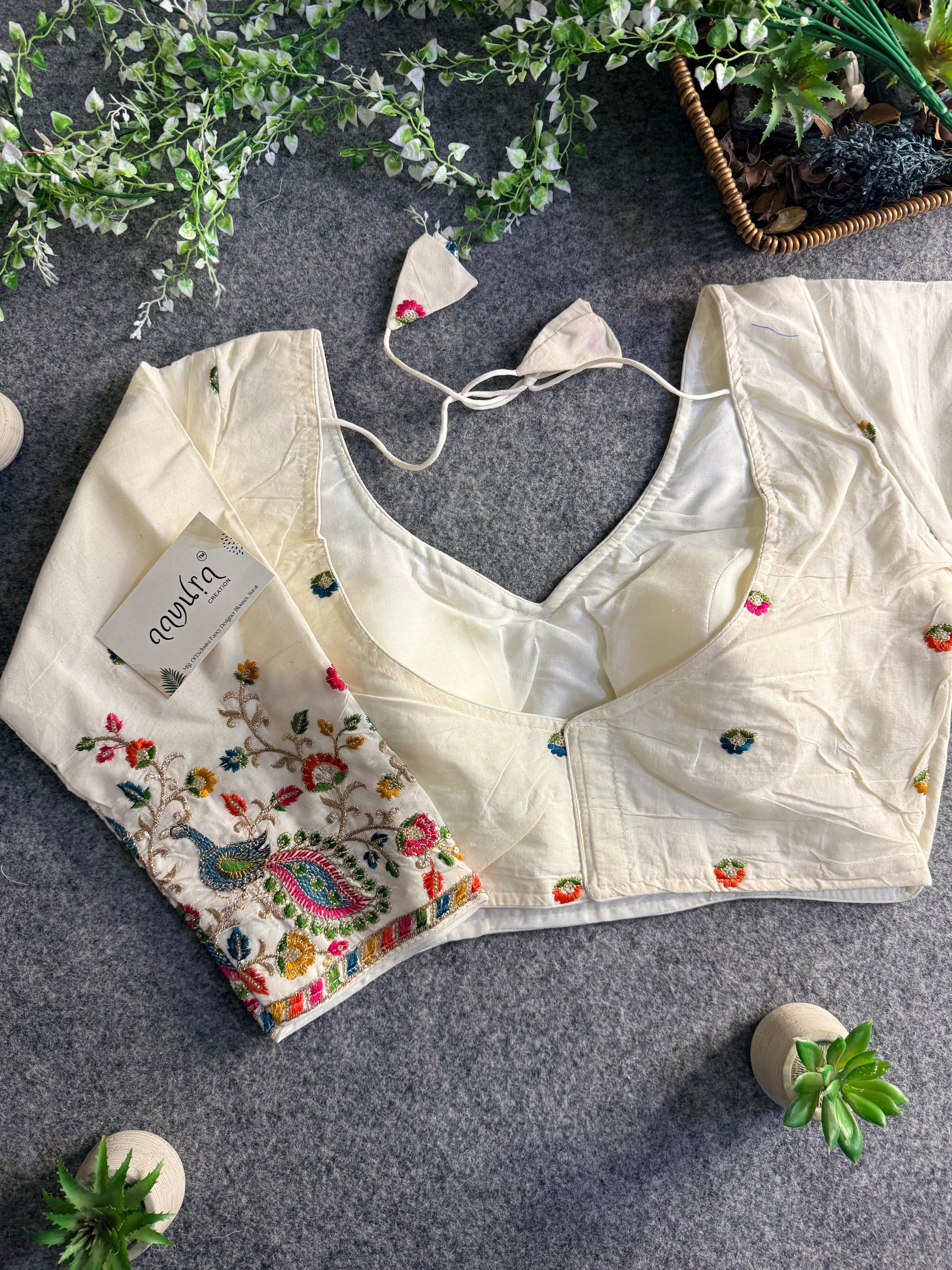 Embroidery Cotton Blouse