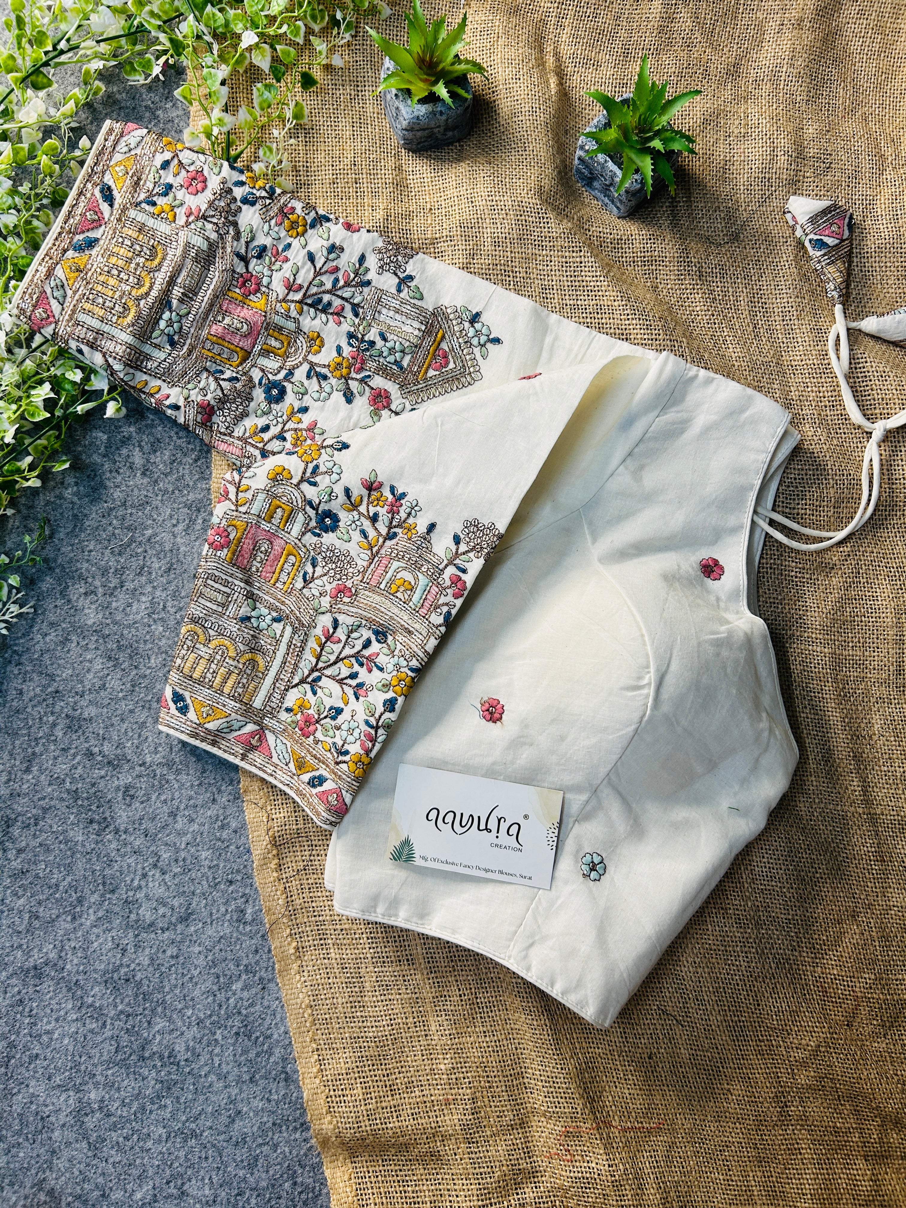Embroidery Cotton Blouse