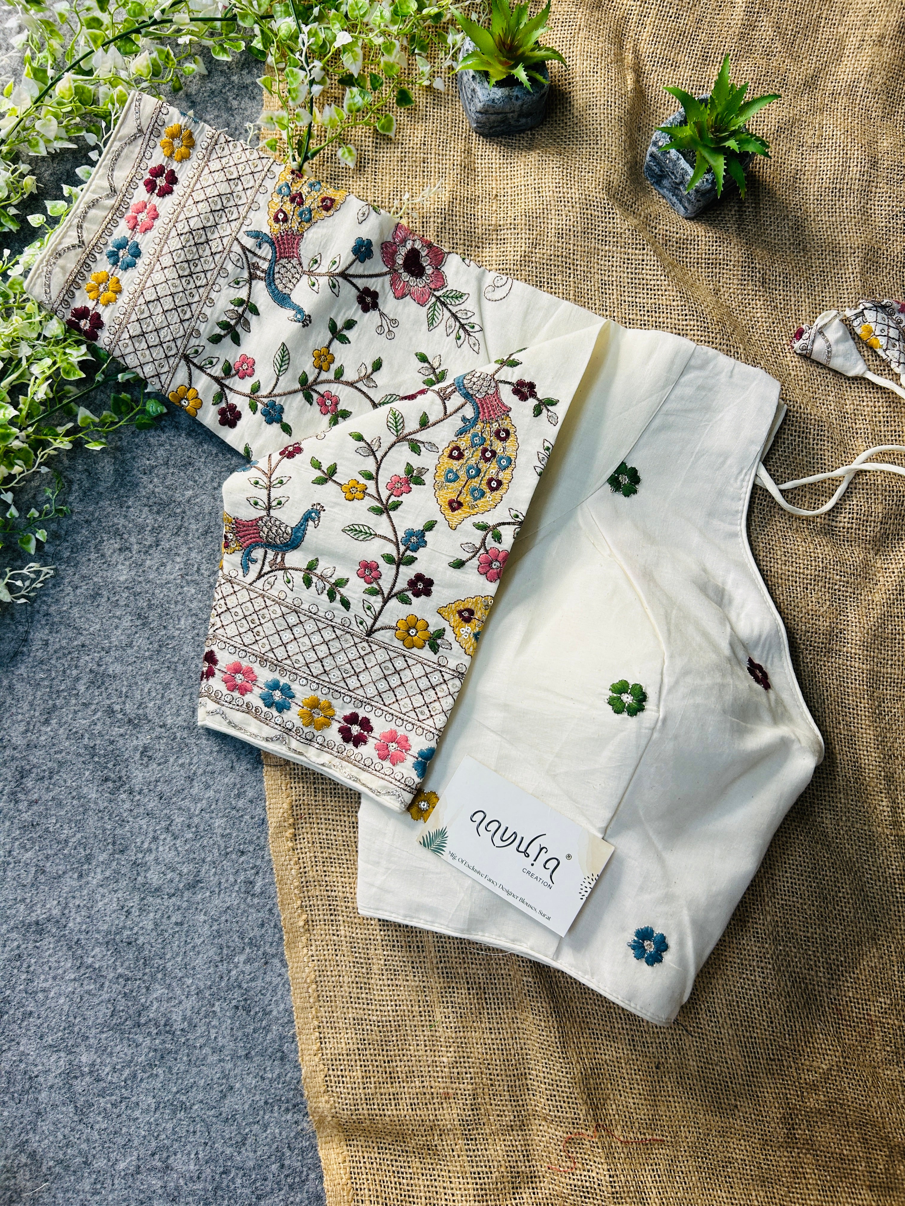 Embroidery Cotton Blouse