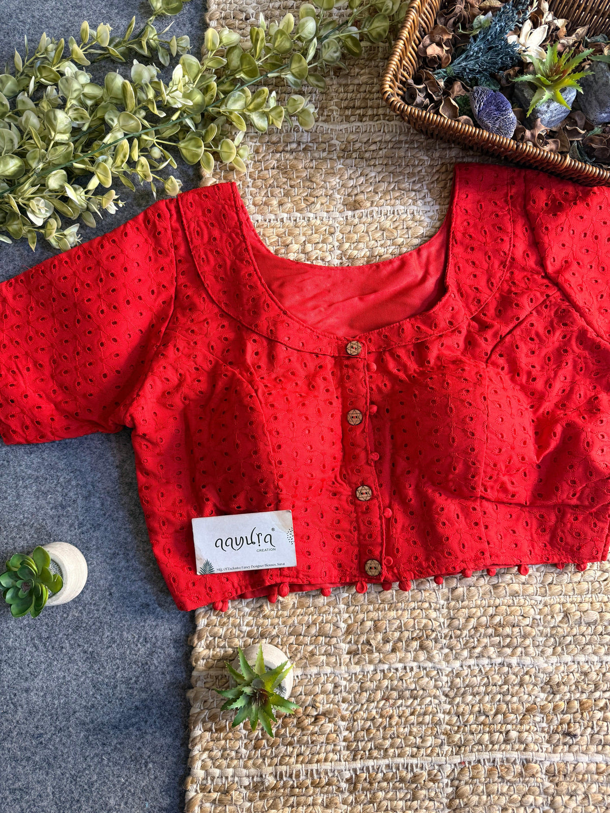 Hakoba Collar Blouse
