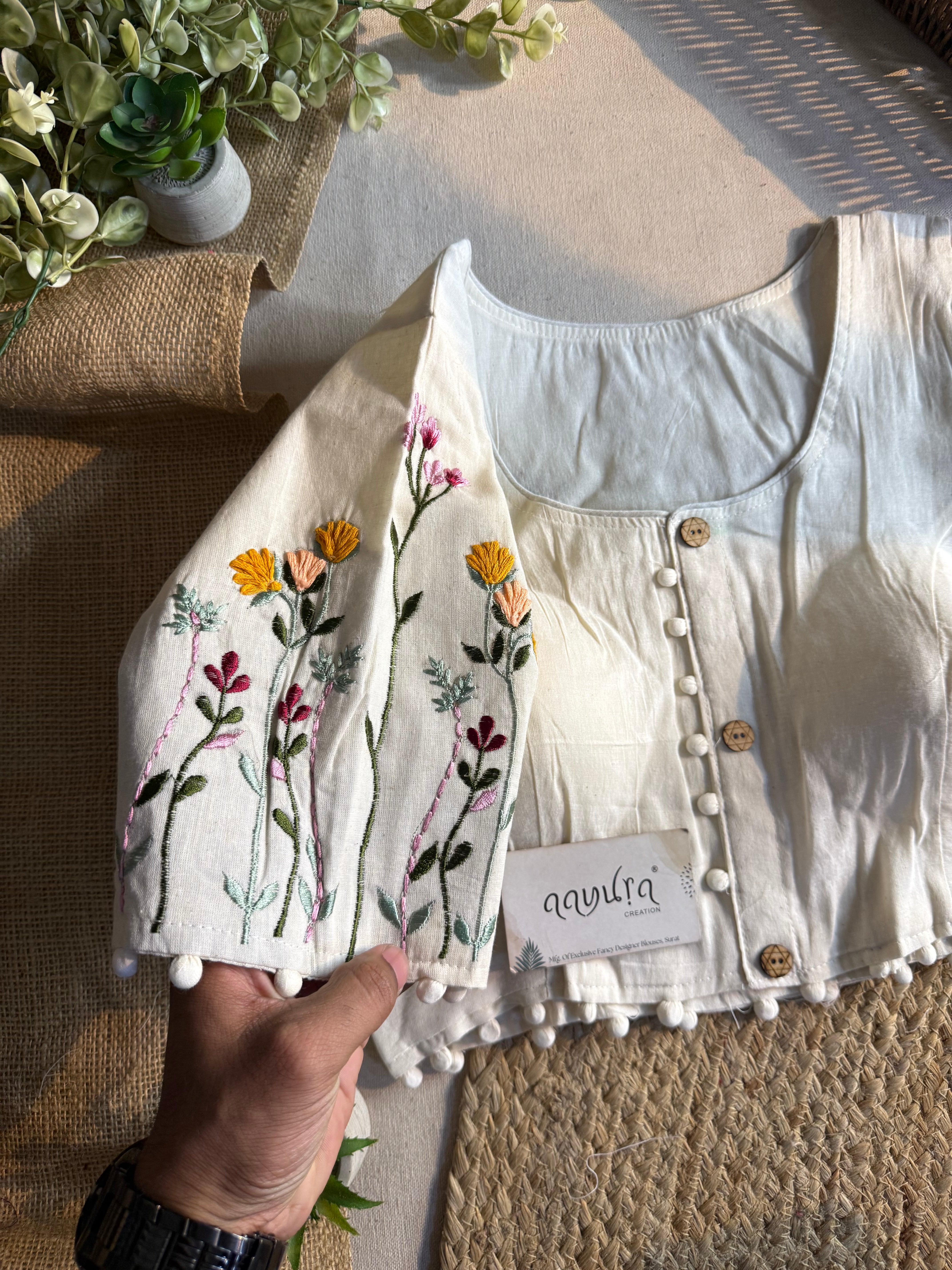Elite Craft Cotton Blouse