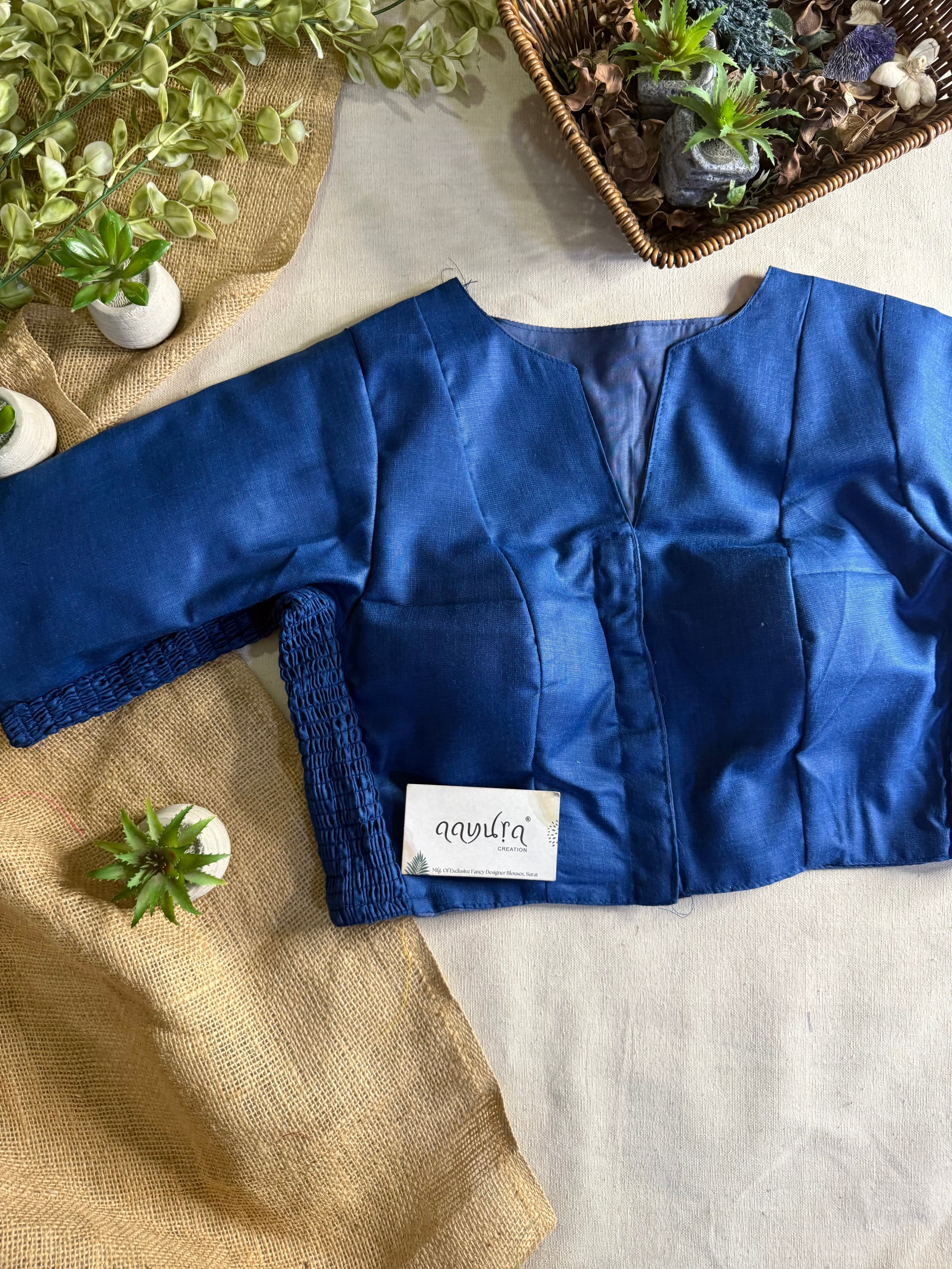 Comfort Fit Cotton Blouse