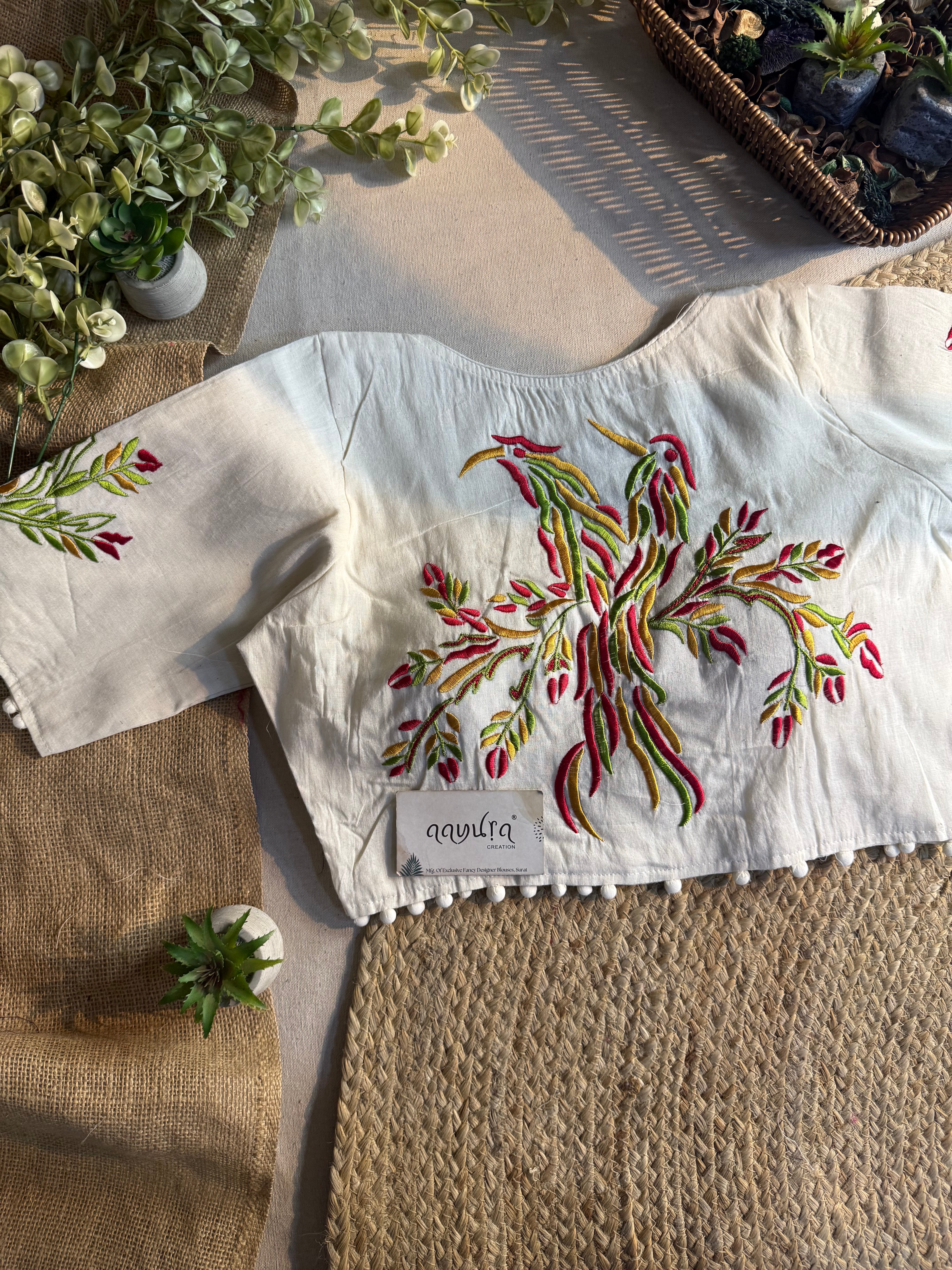 Elite Craft Cotton Blouse