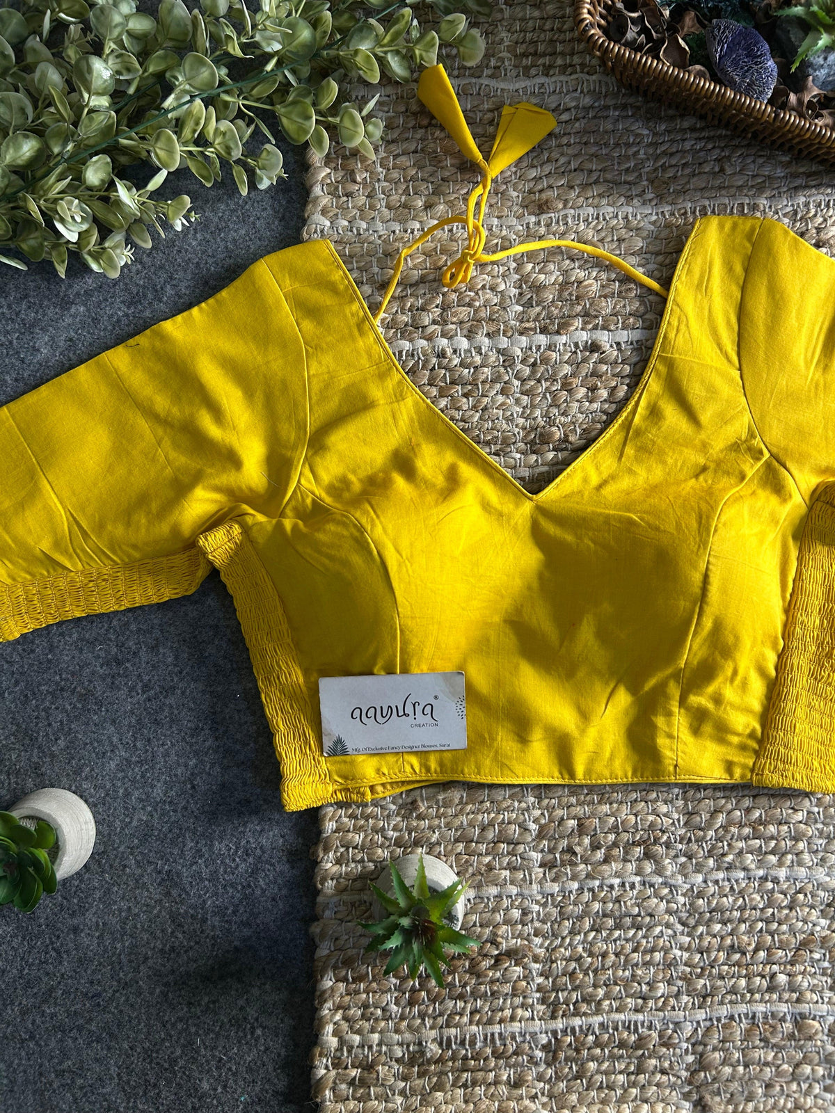 Comfort Fit Cotton Blouse