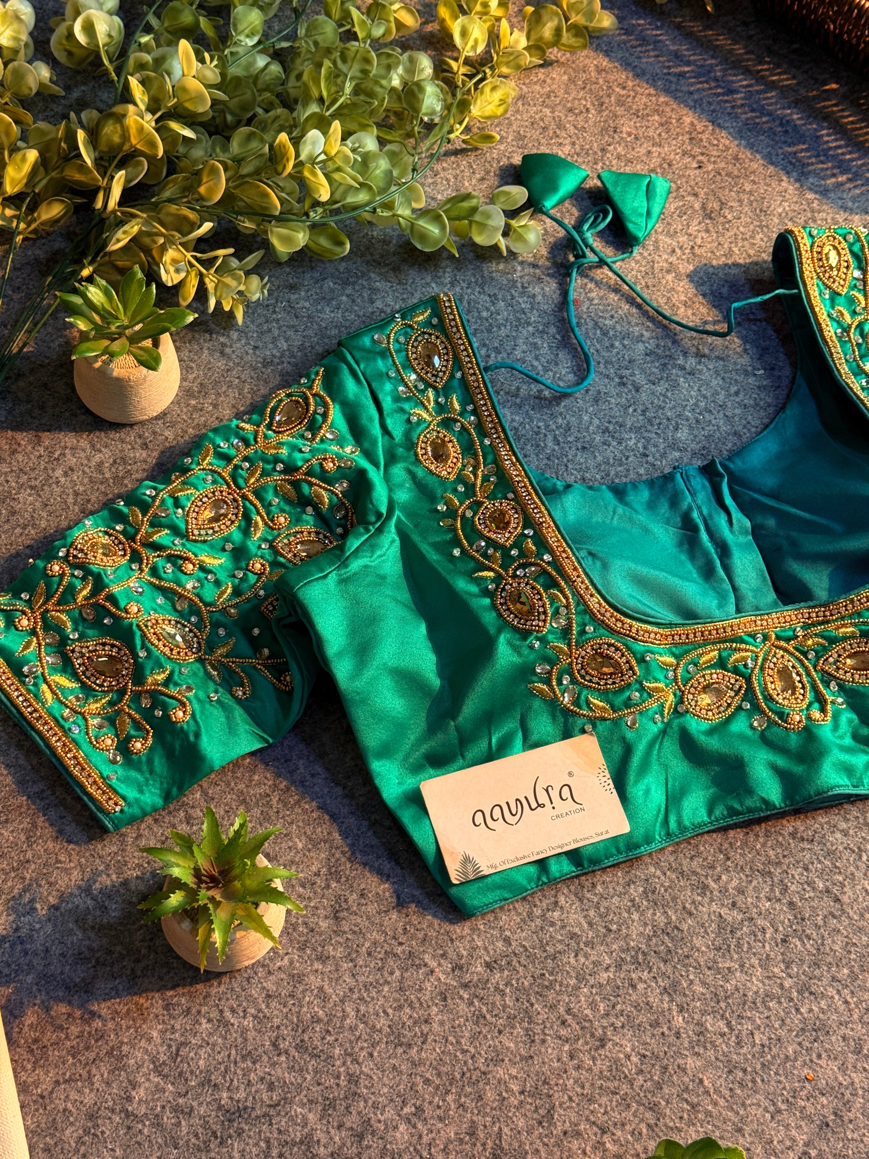 Twinkle Aari Work Blouse