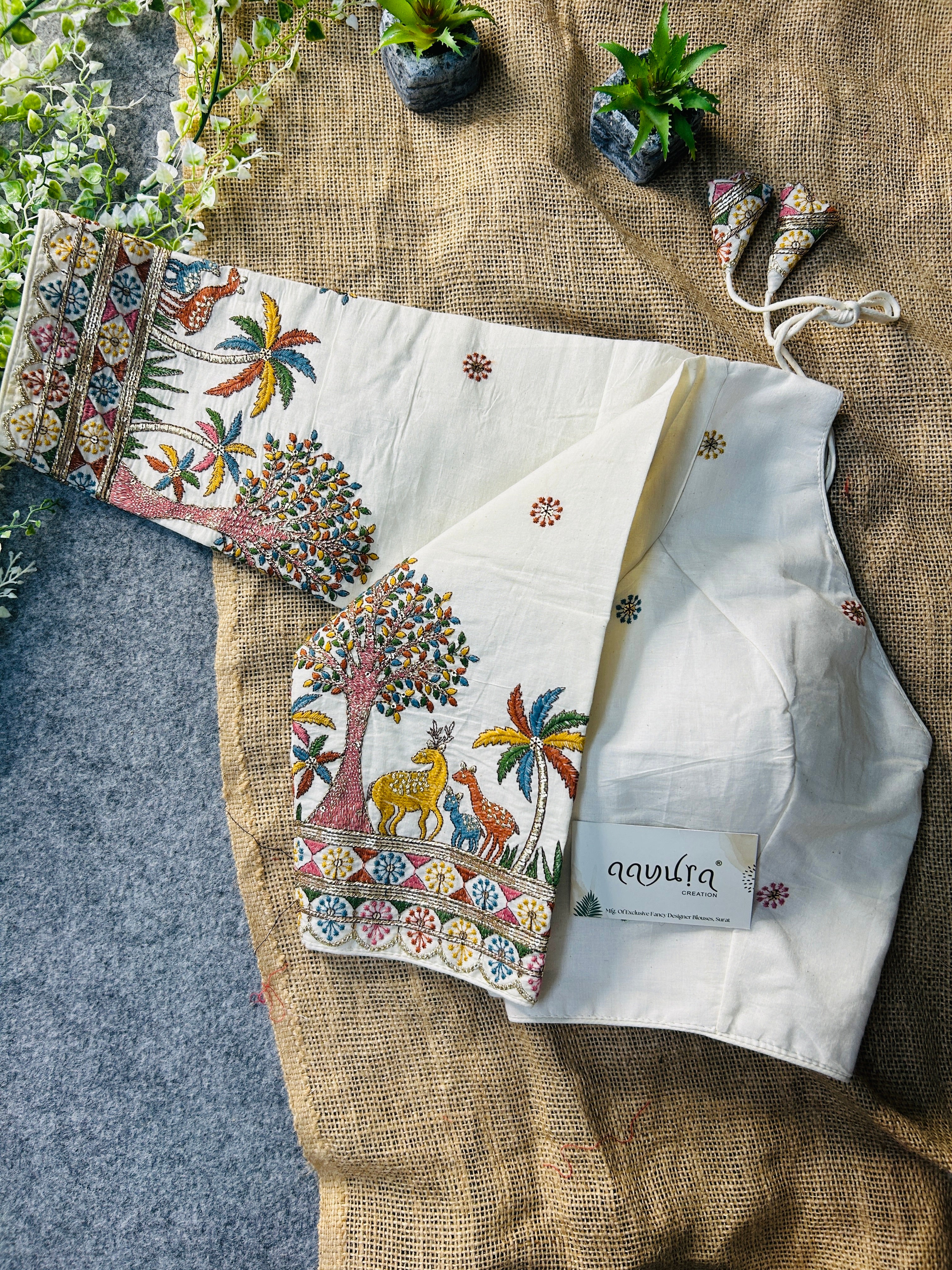 Embroidery Cotton Blouse