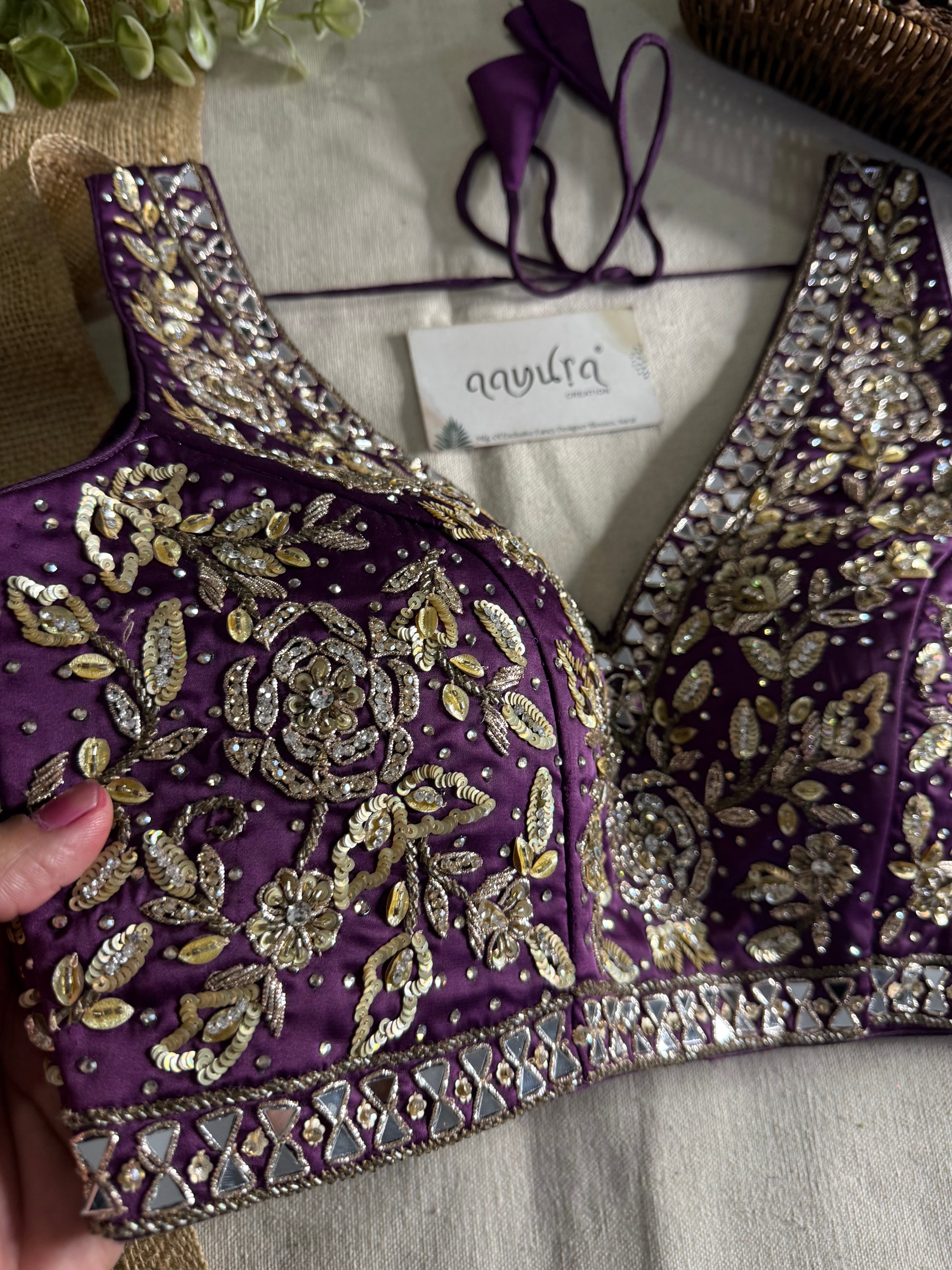 Royal Heritage Handwork Blouse