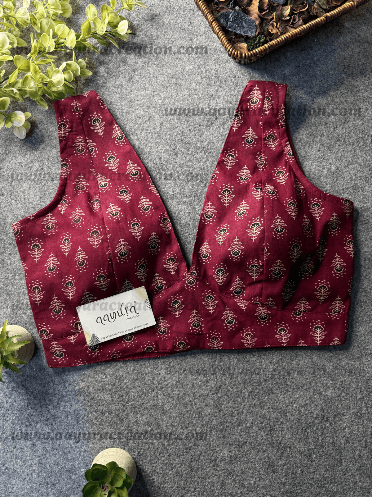 V Neck Cotton