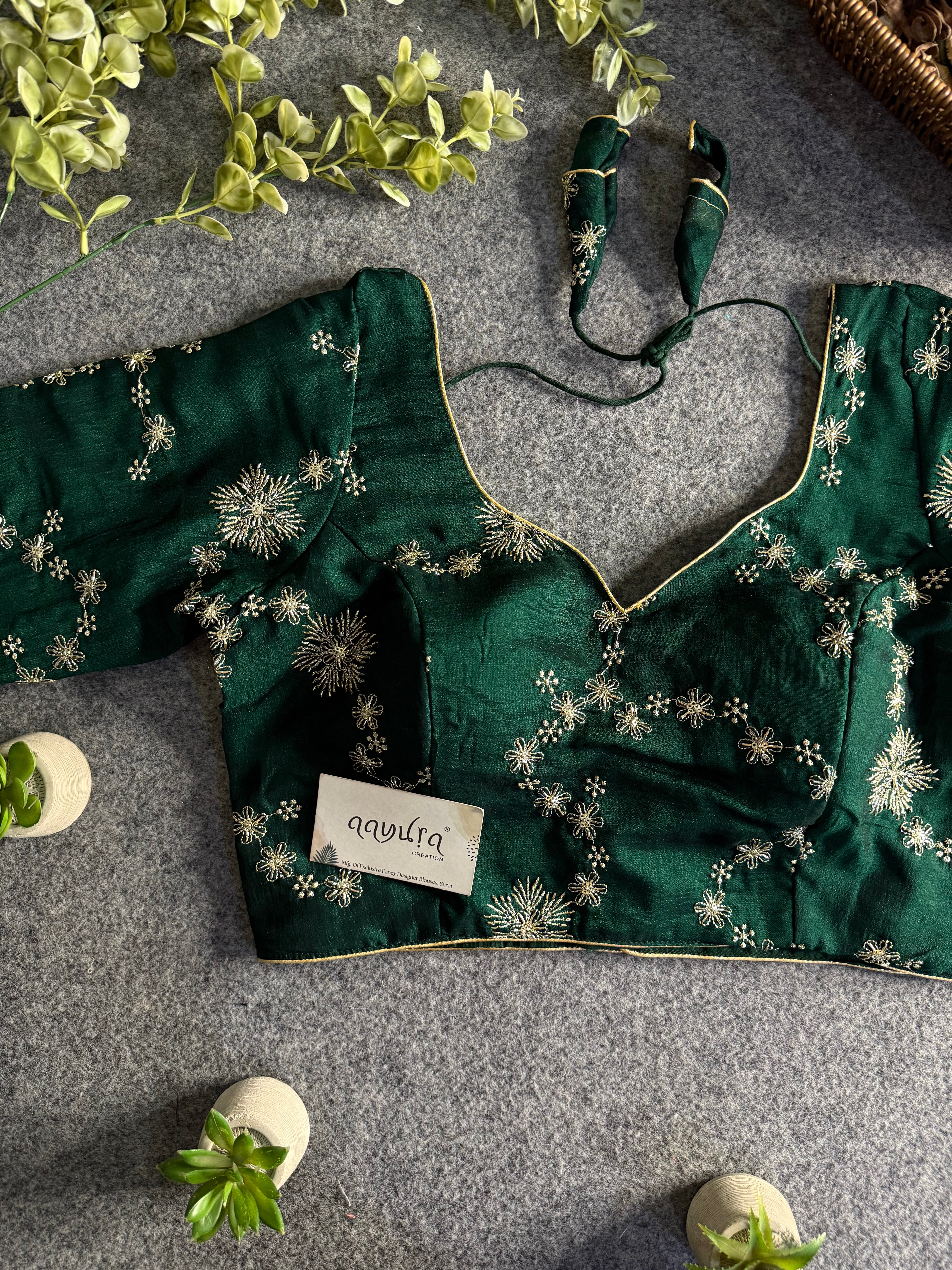 Sadvika-2 Vichitra Silk Blouse