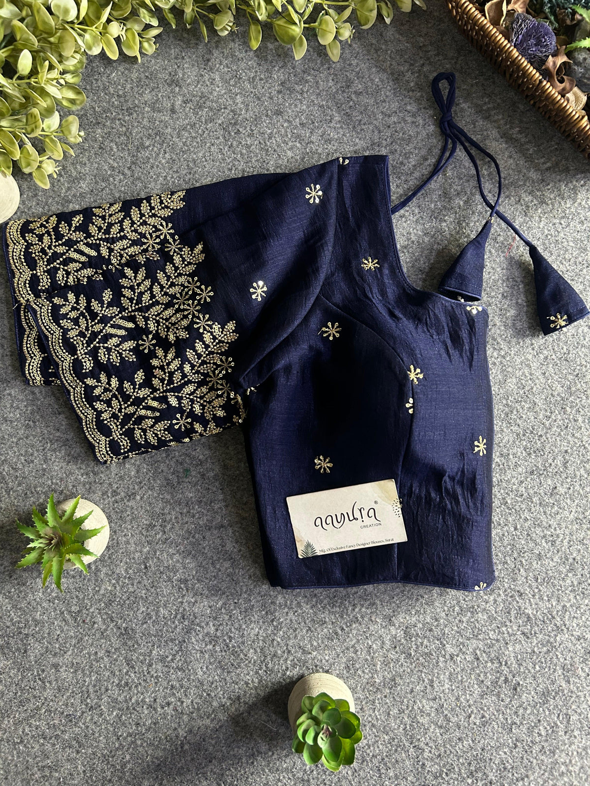 Rajsi Vichitra Zari Work Blouse