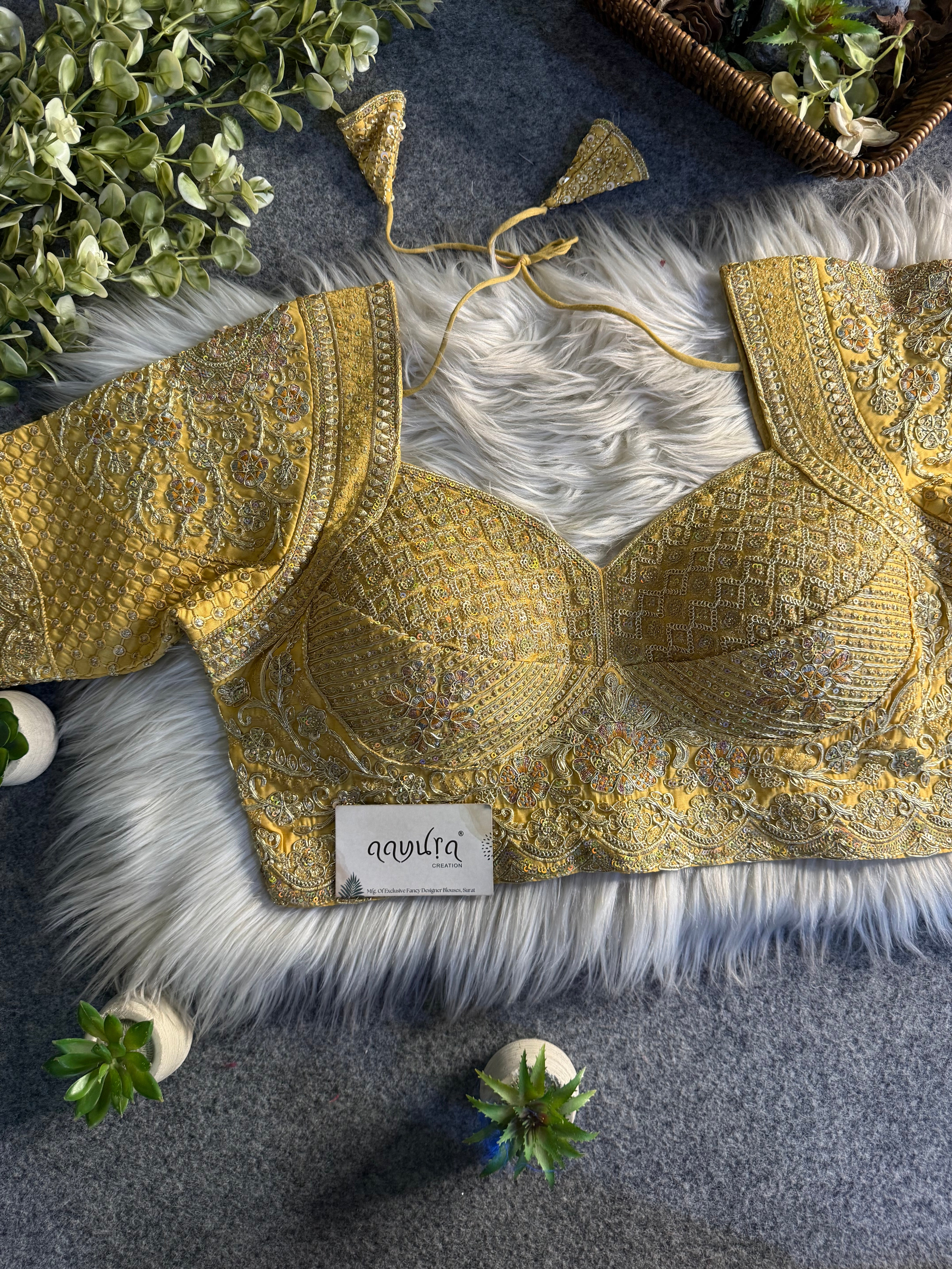 Rivya Glam Silk Blouse