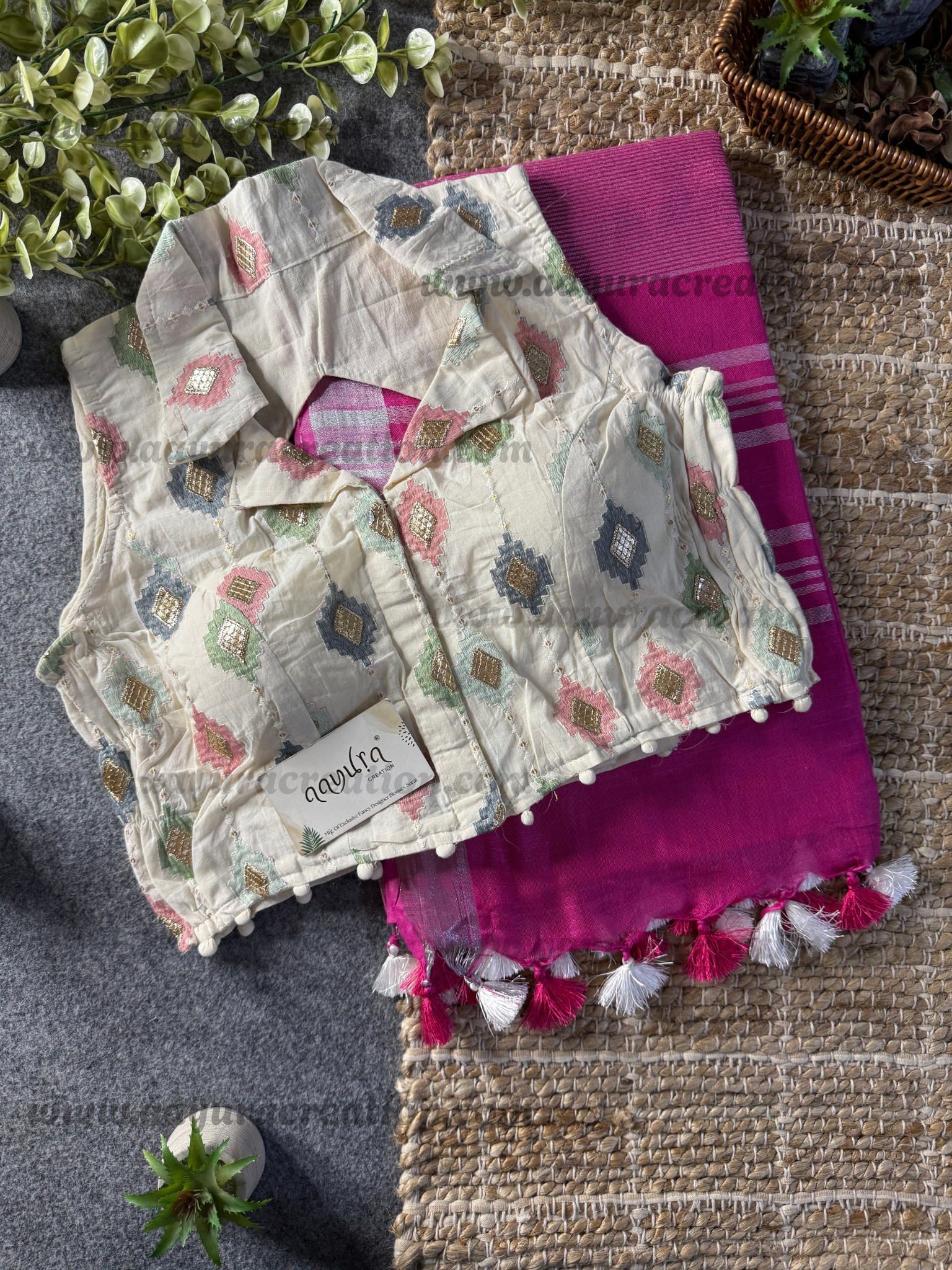 Linen Raw Elegance