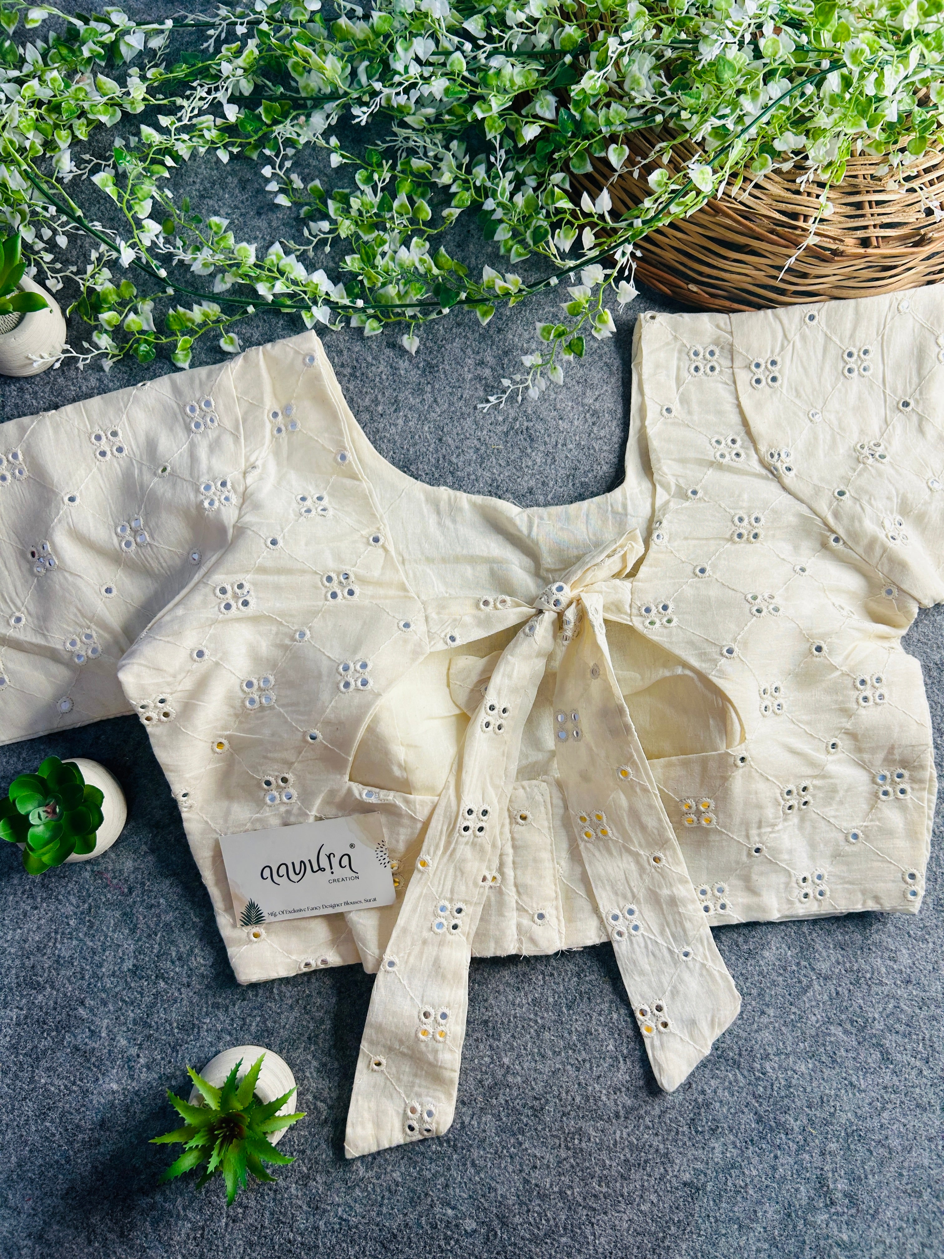 Reshma Khadi Blouse