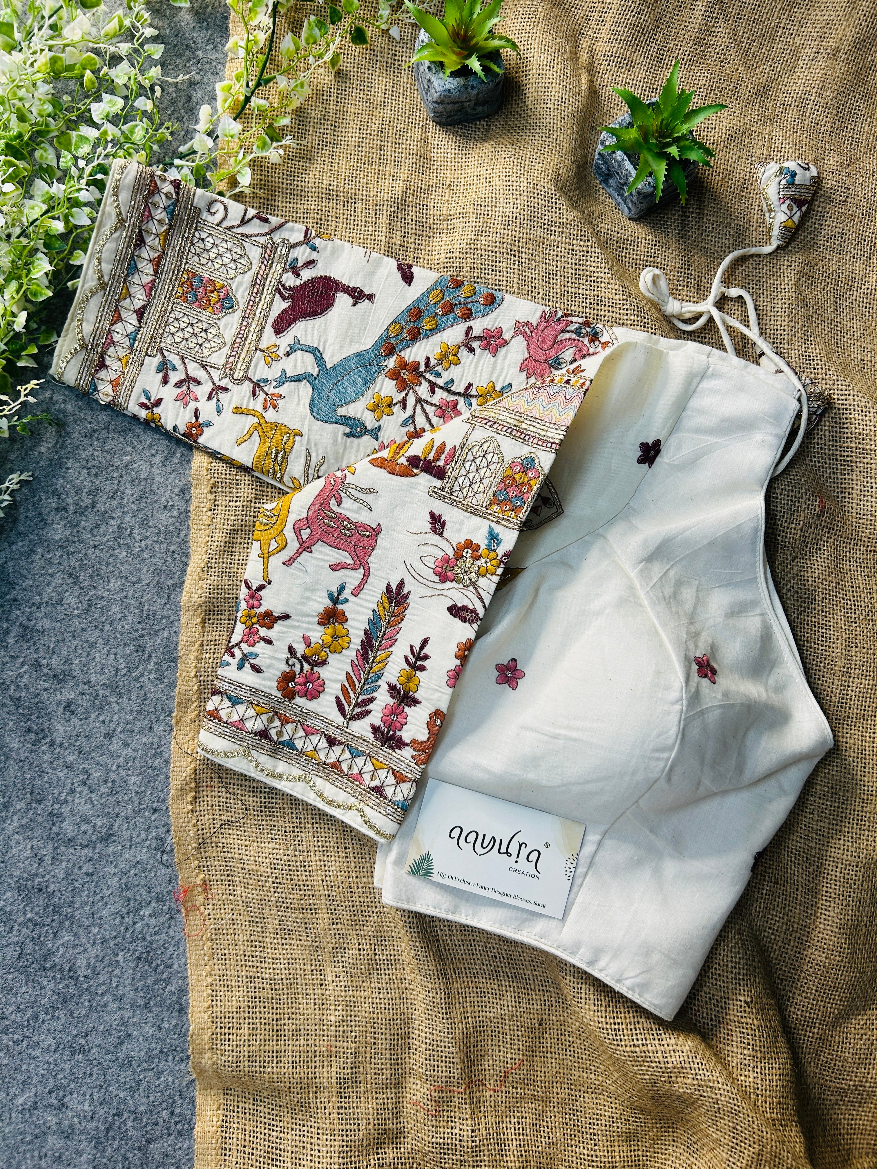 Embroidery Cotton Blouse