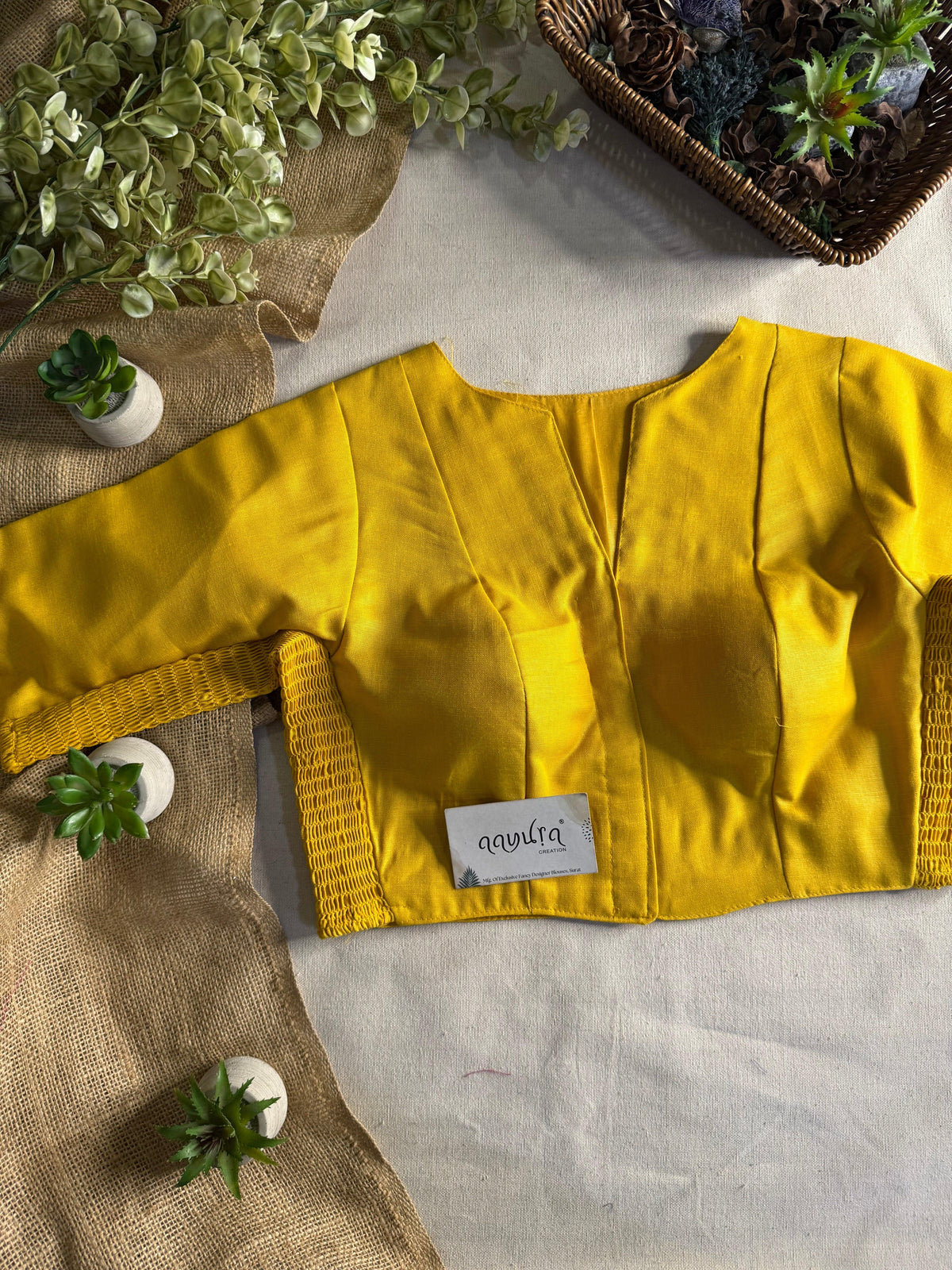 Comfort Fit Cotton Blouse