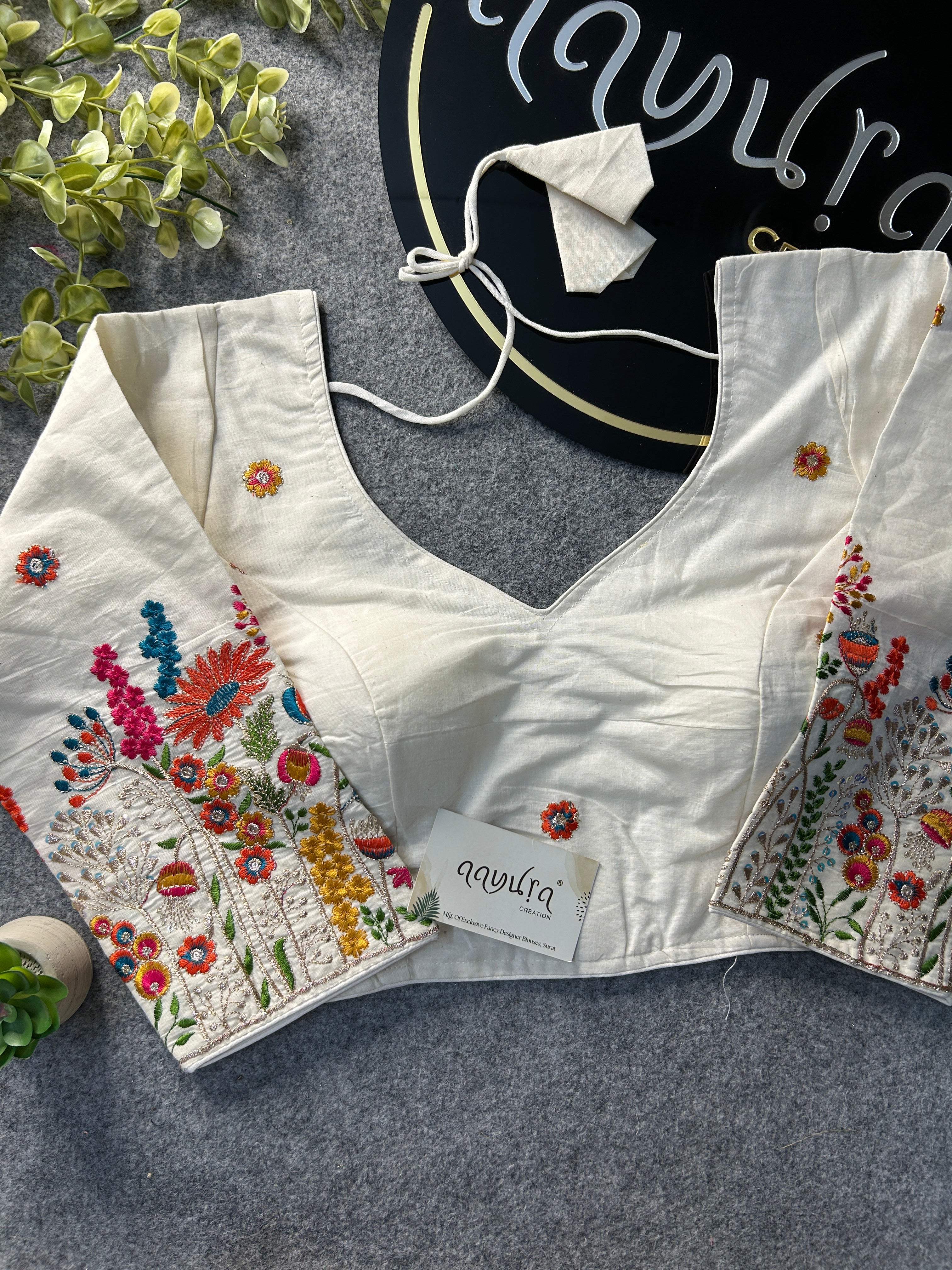 Embroidery Cotton Blouse