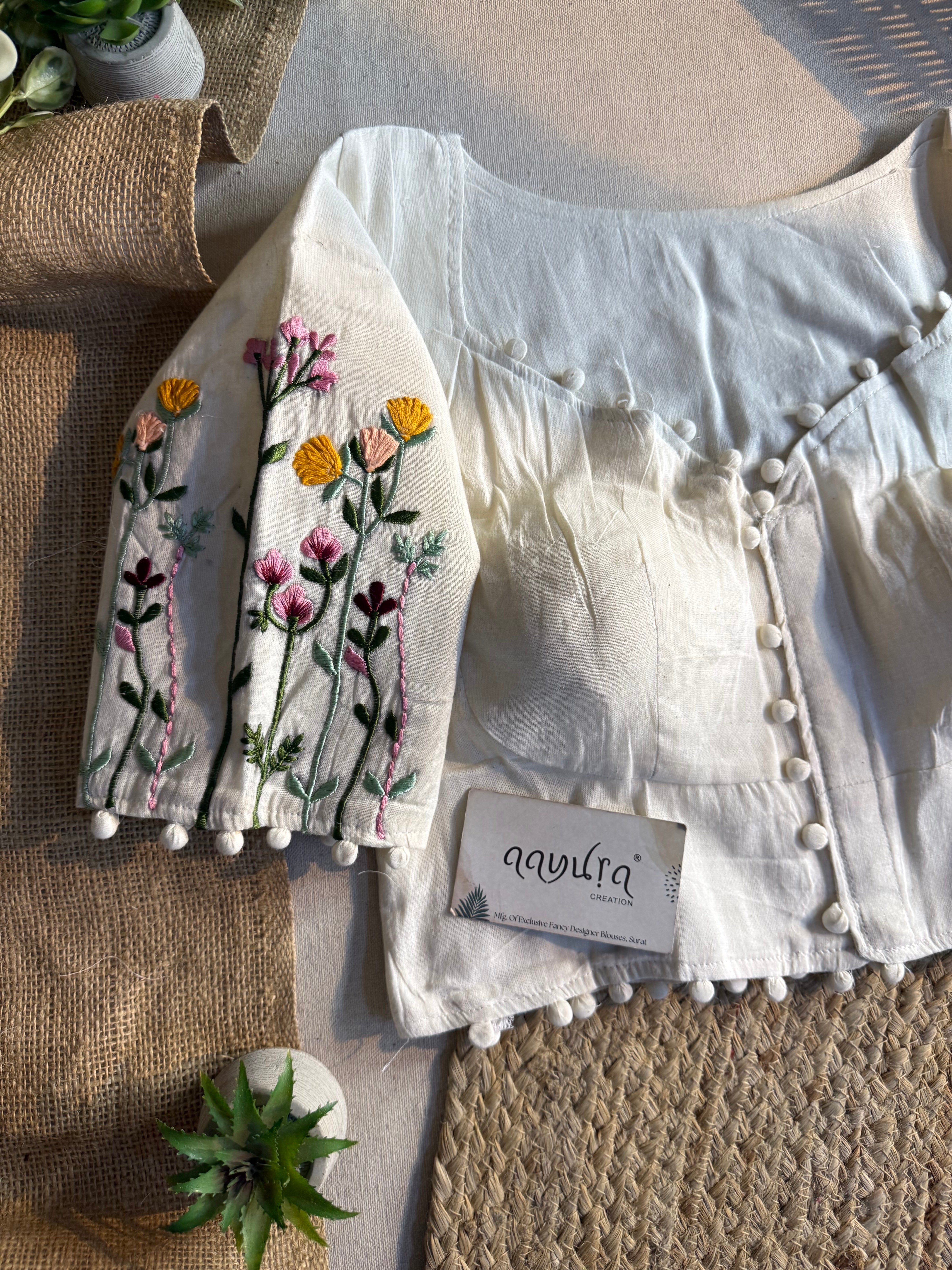 Elite Craft Cotton Blouse