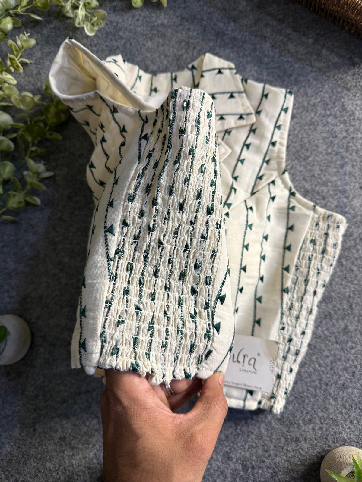 FlexiFit Cotton Designer Blouse