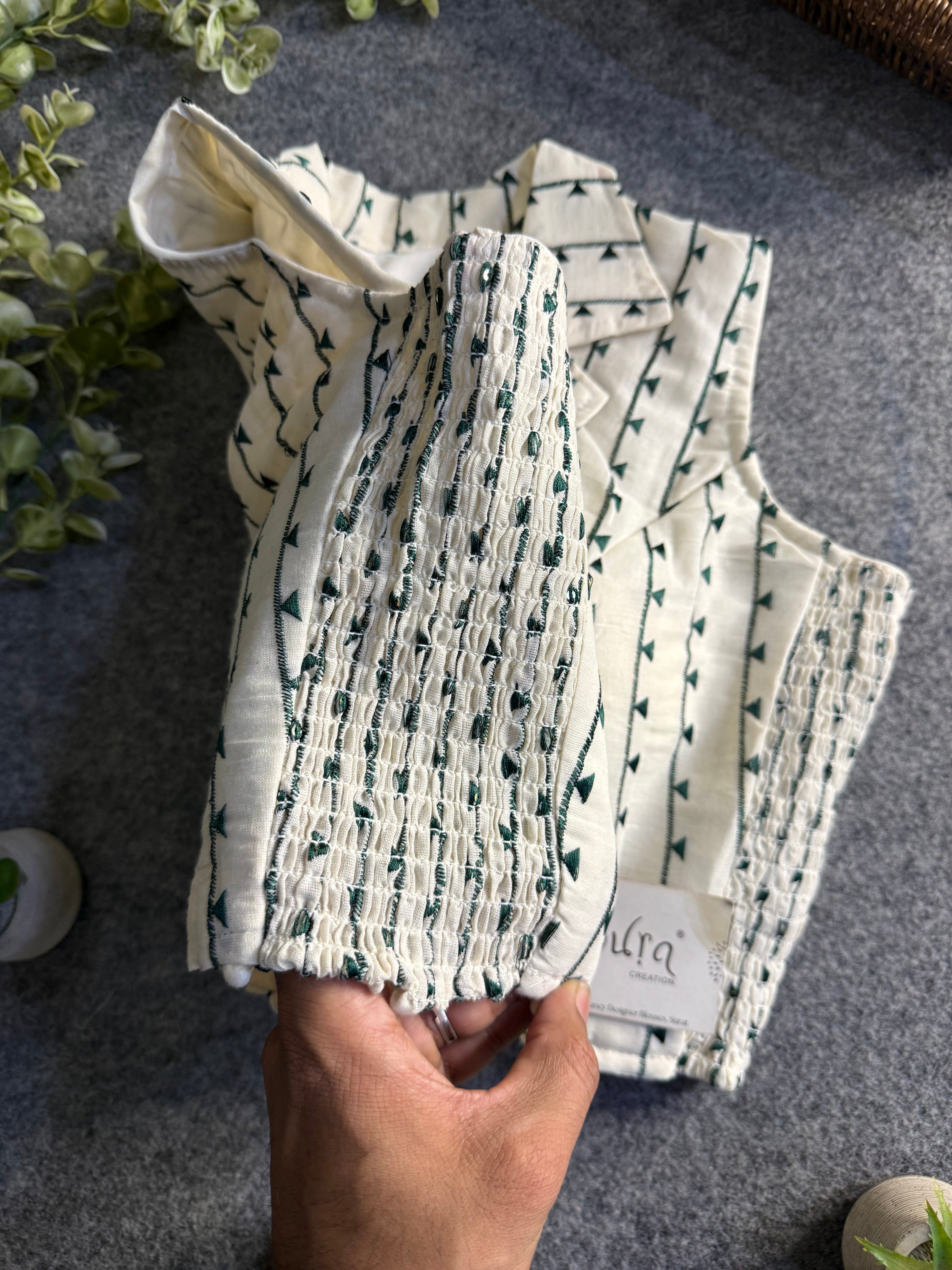 FlexiFit Cotton Designer Blouse