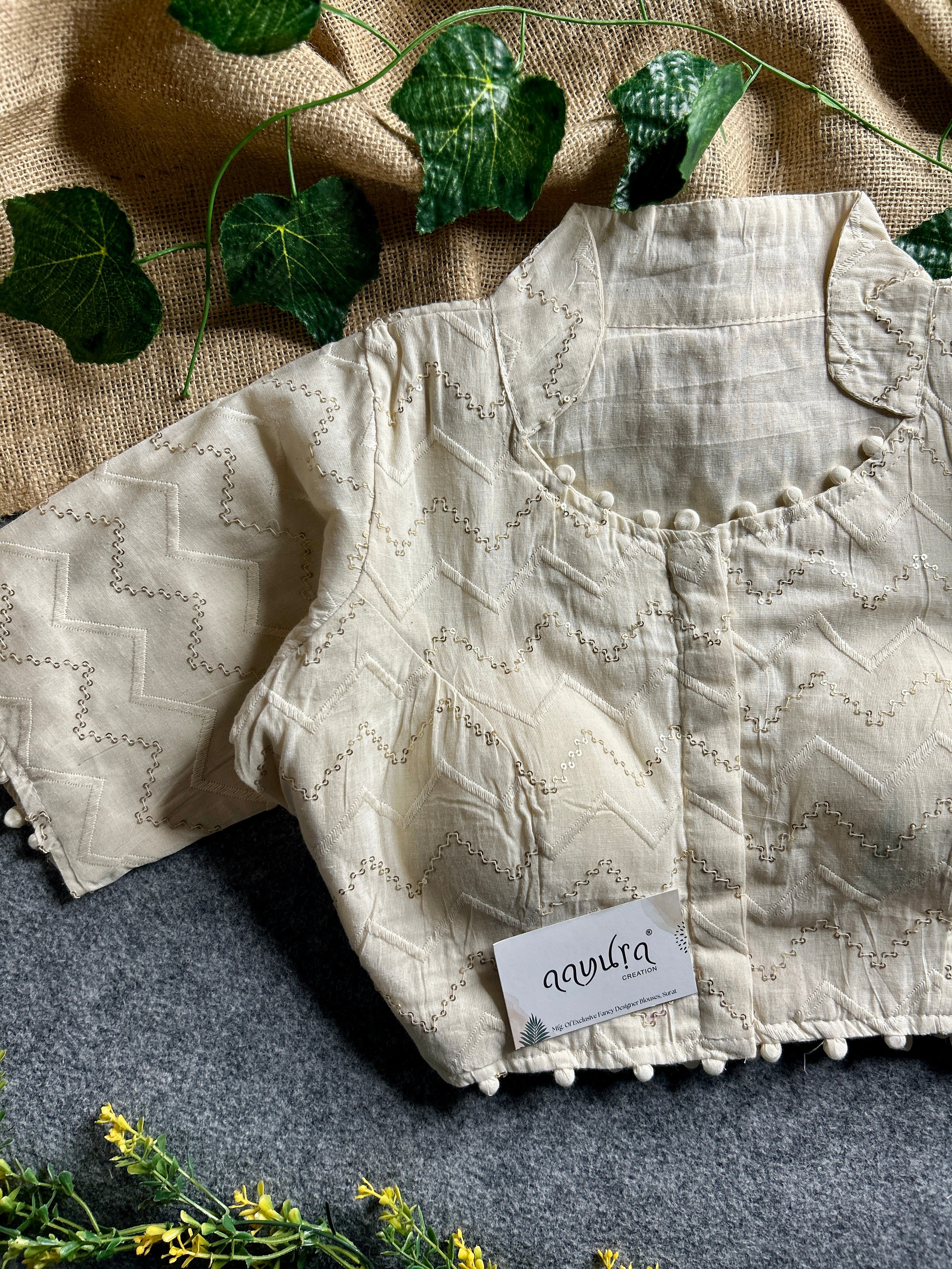BabyColler Khadi blouse
