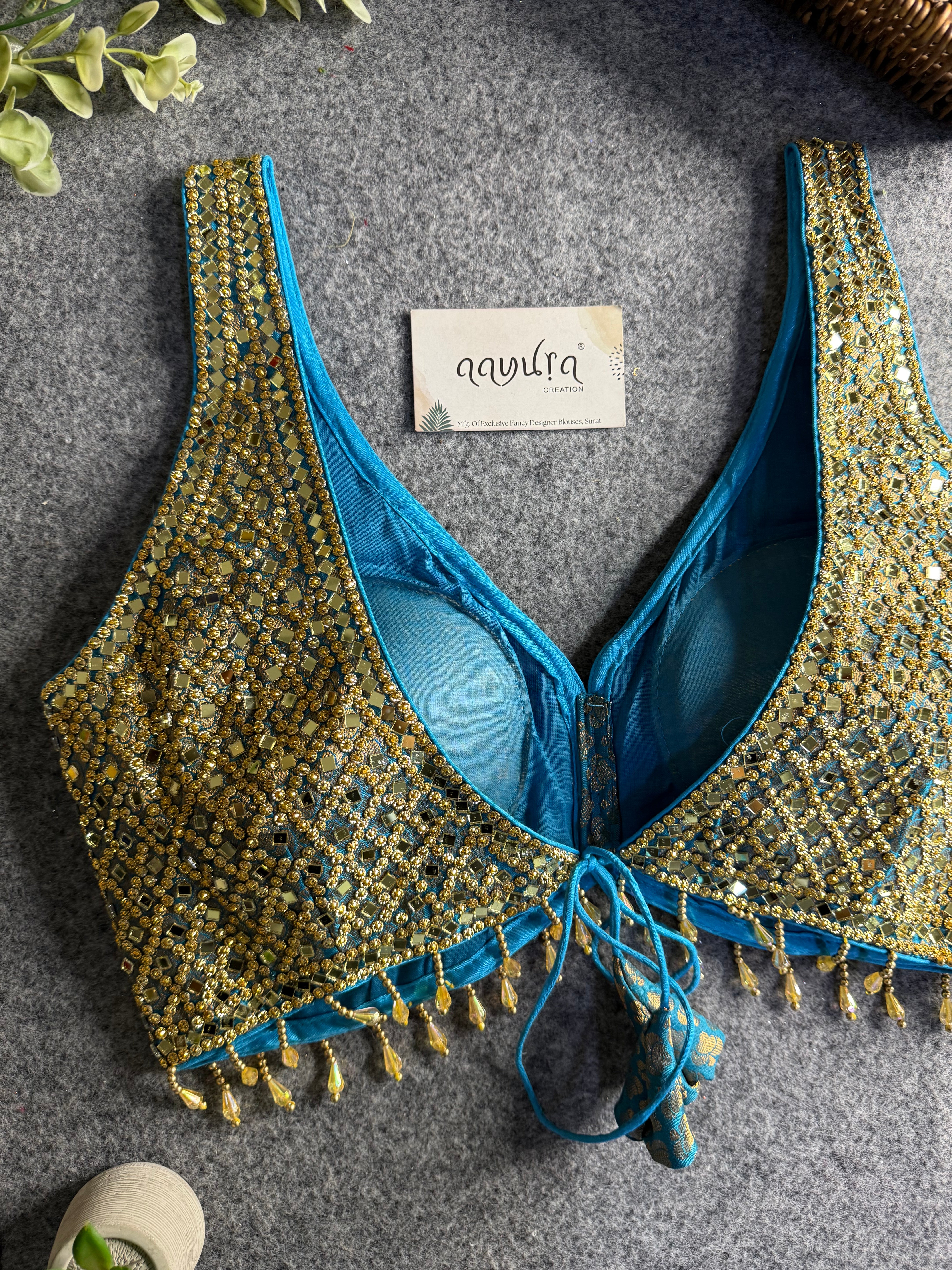 Lunara Festive Glow Blouse