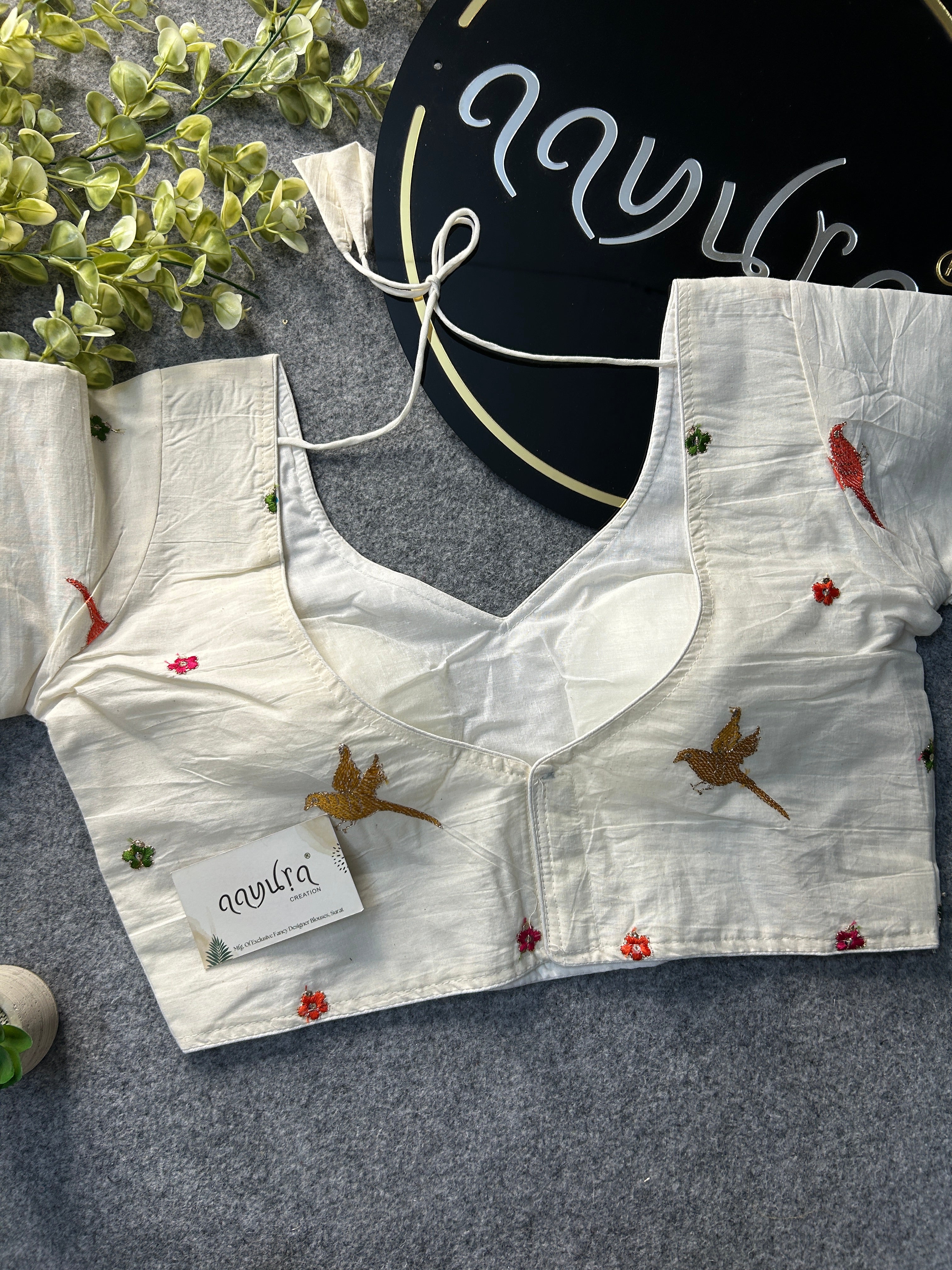 Embroidery Cotton Blouse