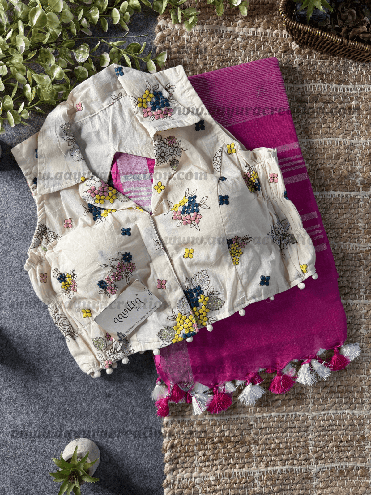 Linen Raw Elegance