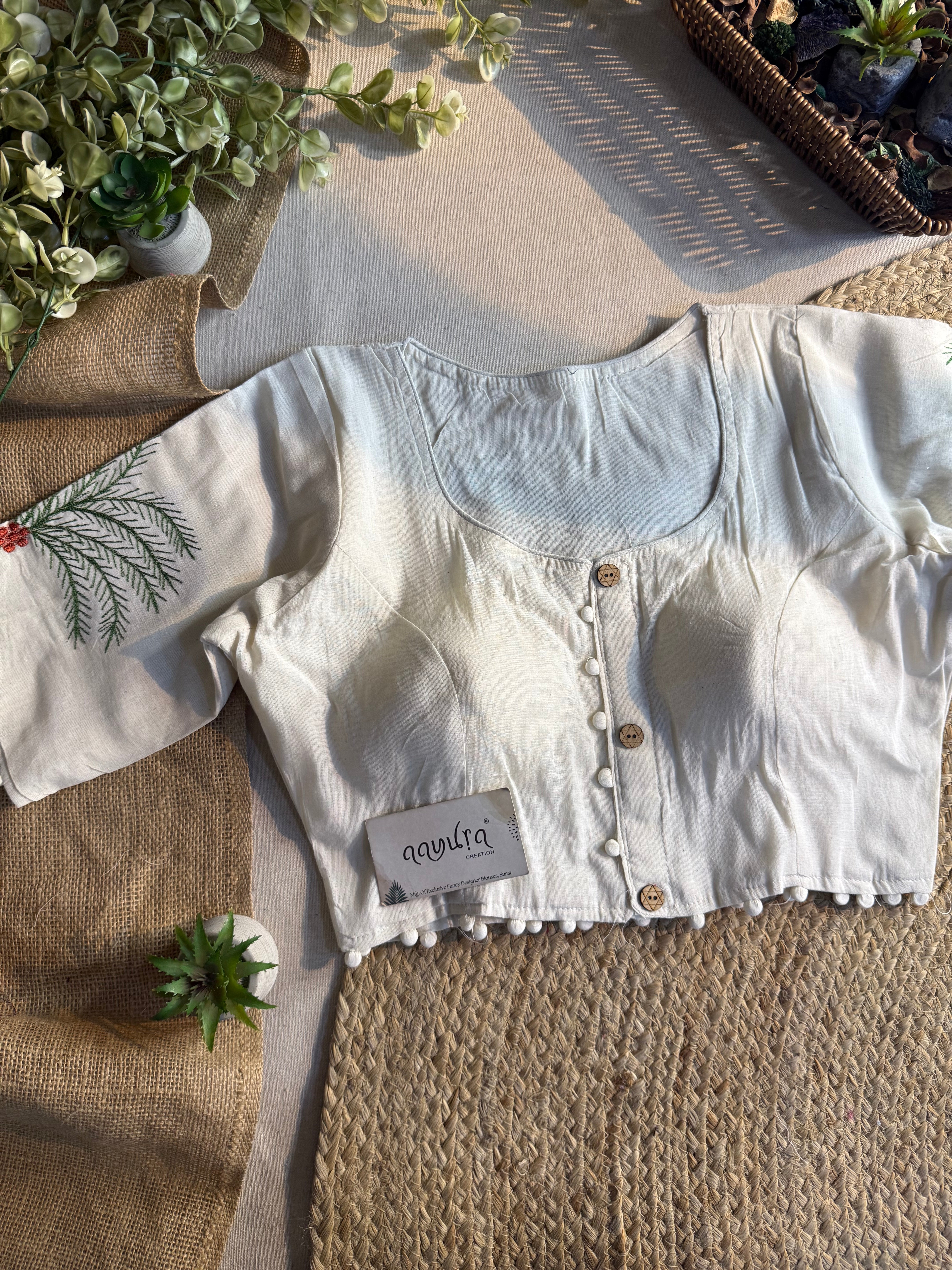 Elite Craft Cotton Blouse