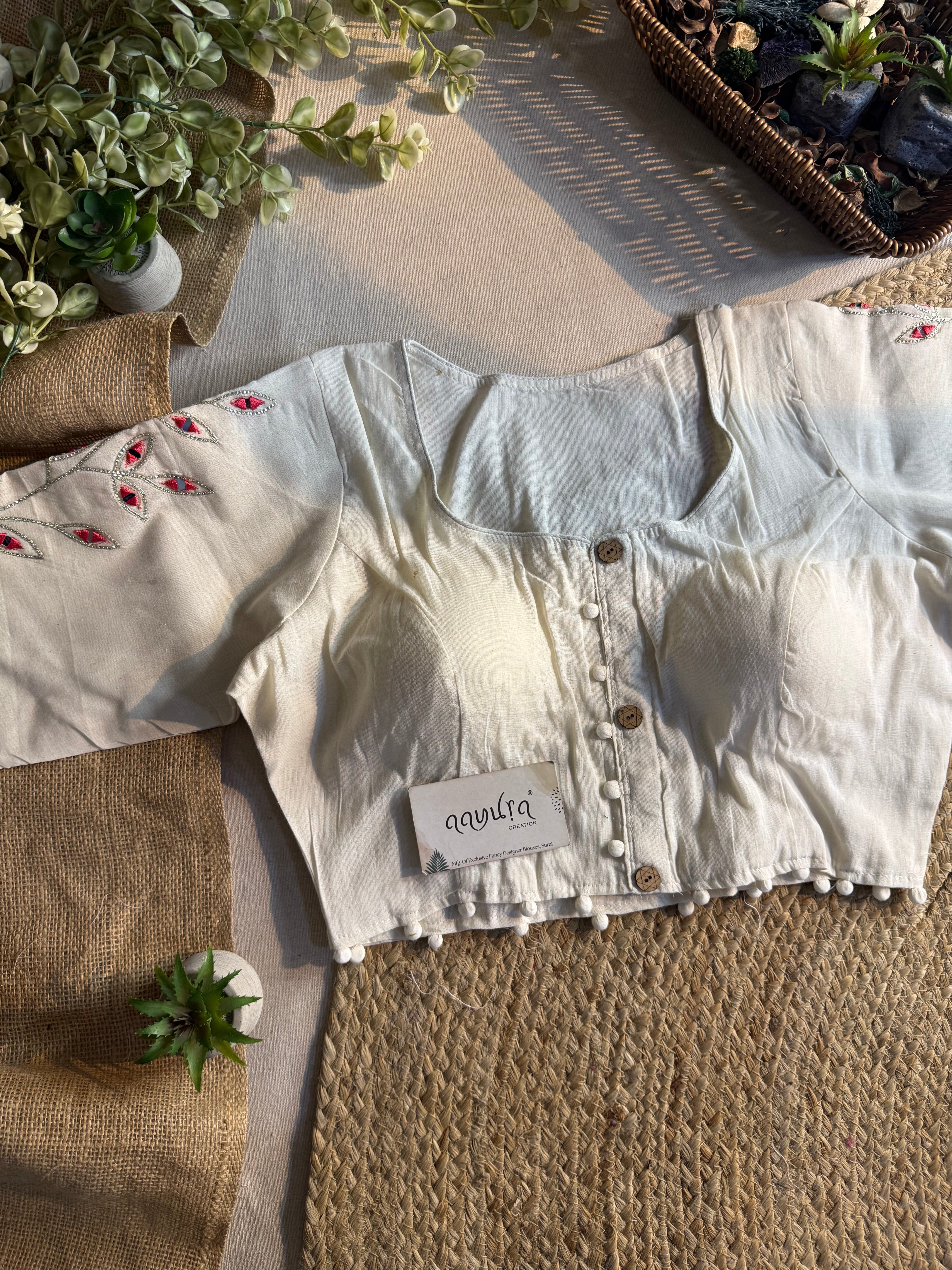 Elite Craft Cotton Blouse