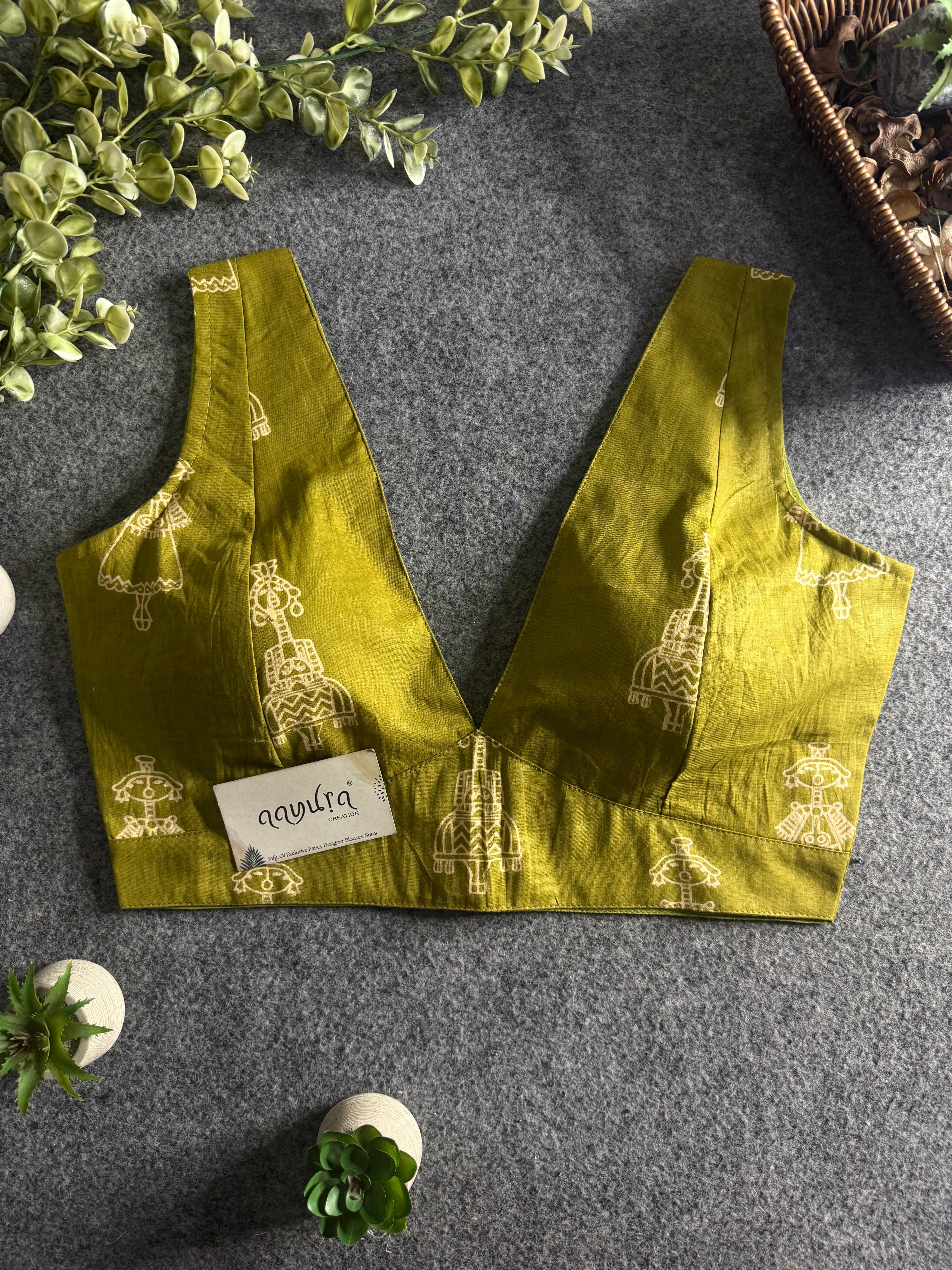 V Neck Cotton