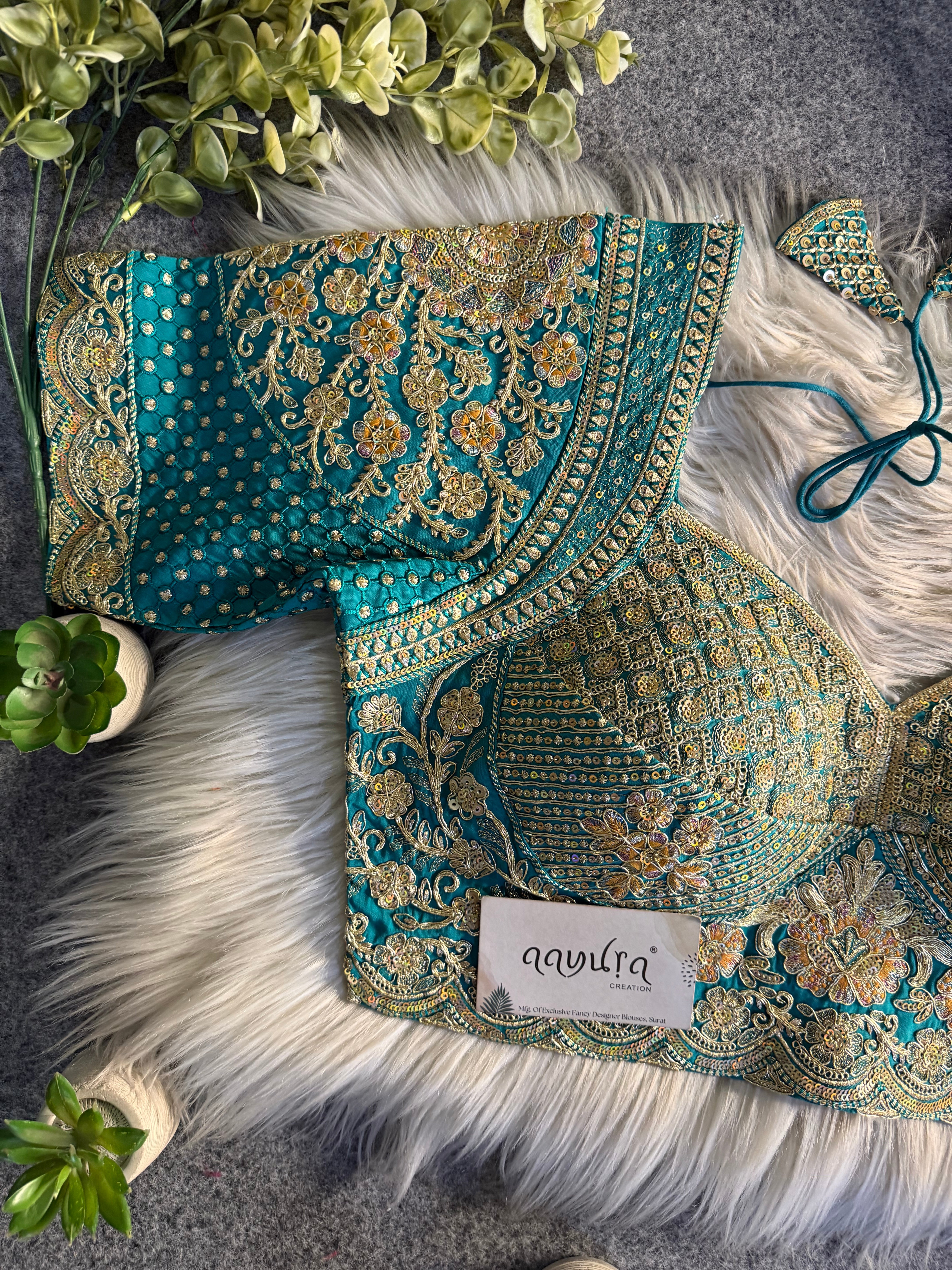 Rivya Glam Silk Blouse