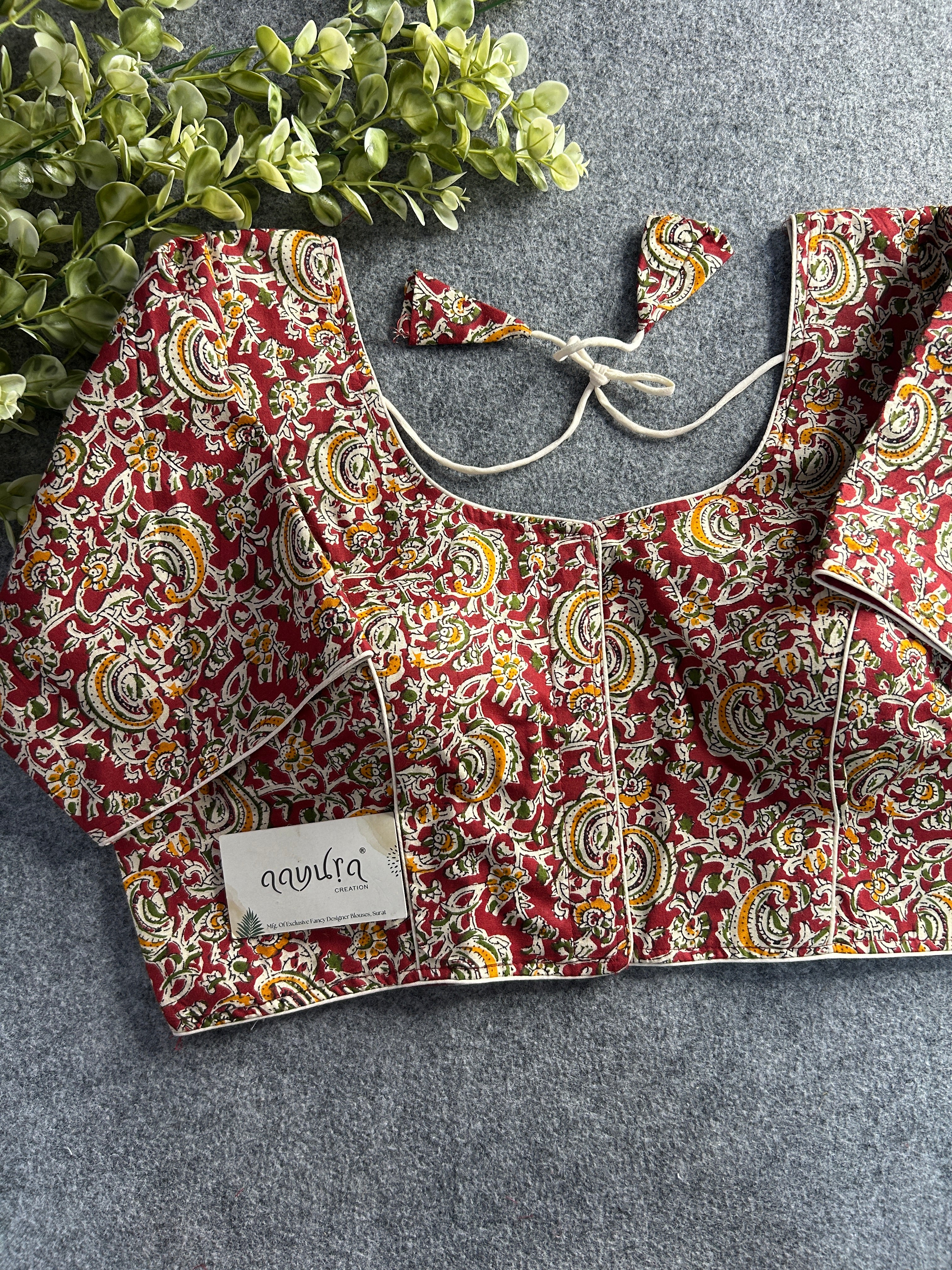 Plus Size Cotton Blouse