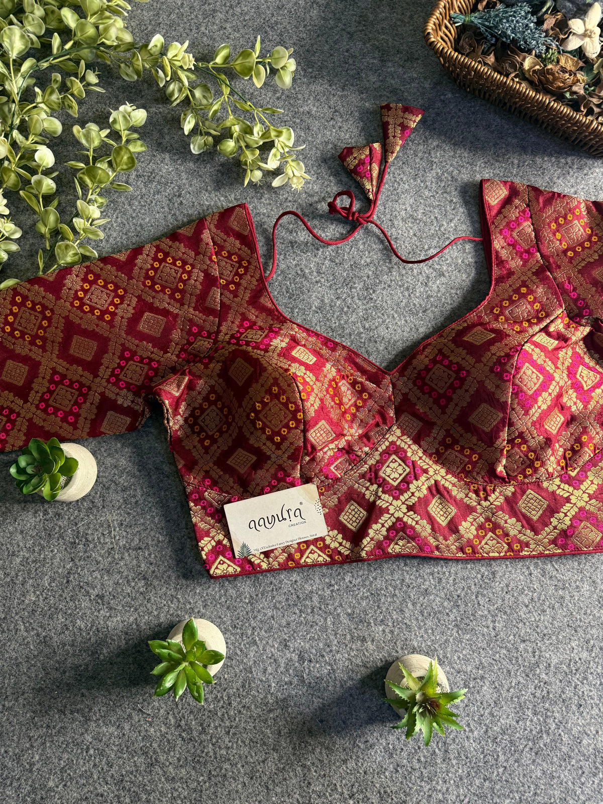 Sunehri Aura Blouse