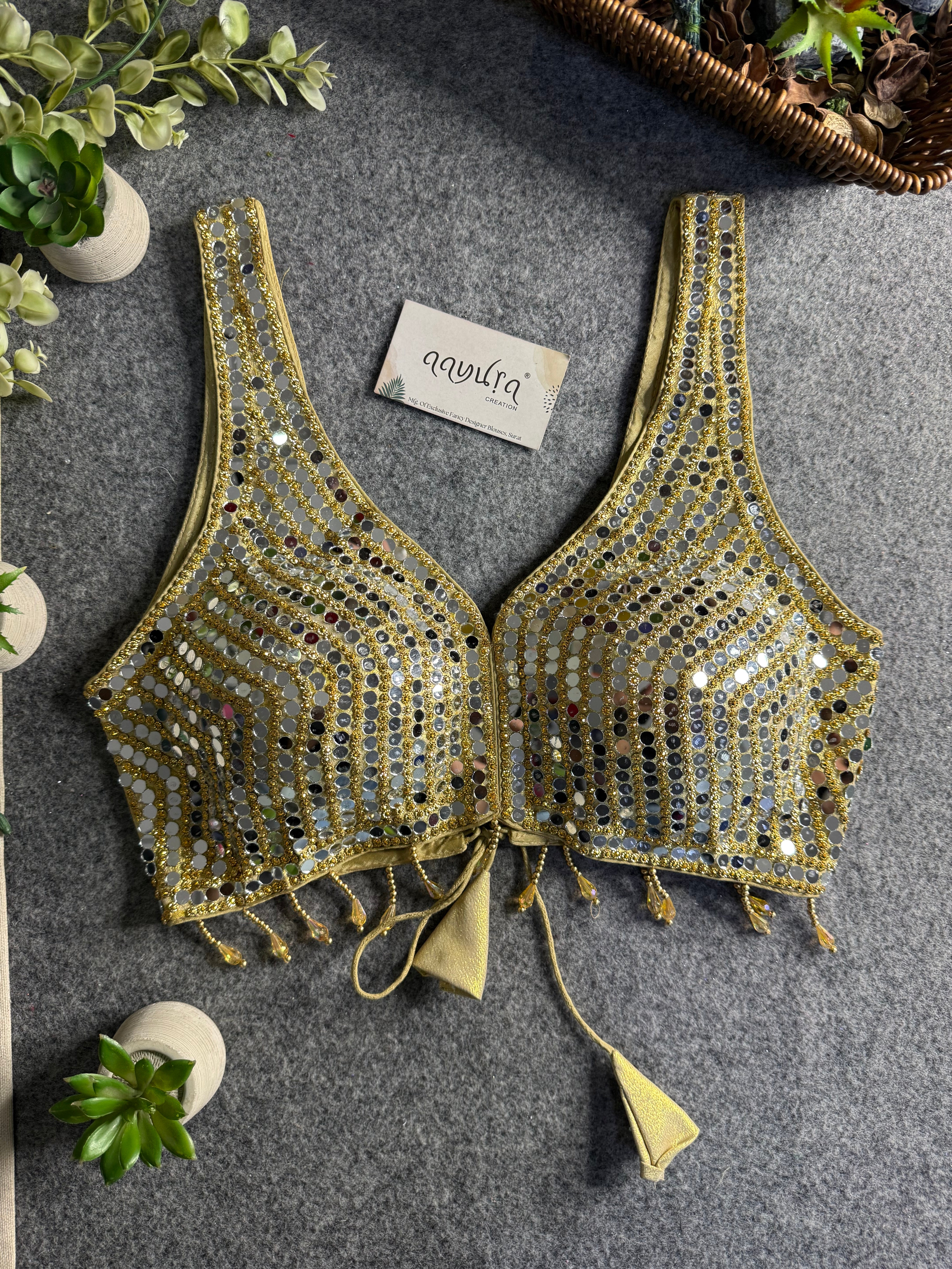 Lunara Festive Glow Blouse