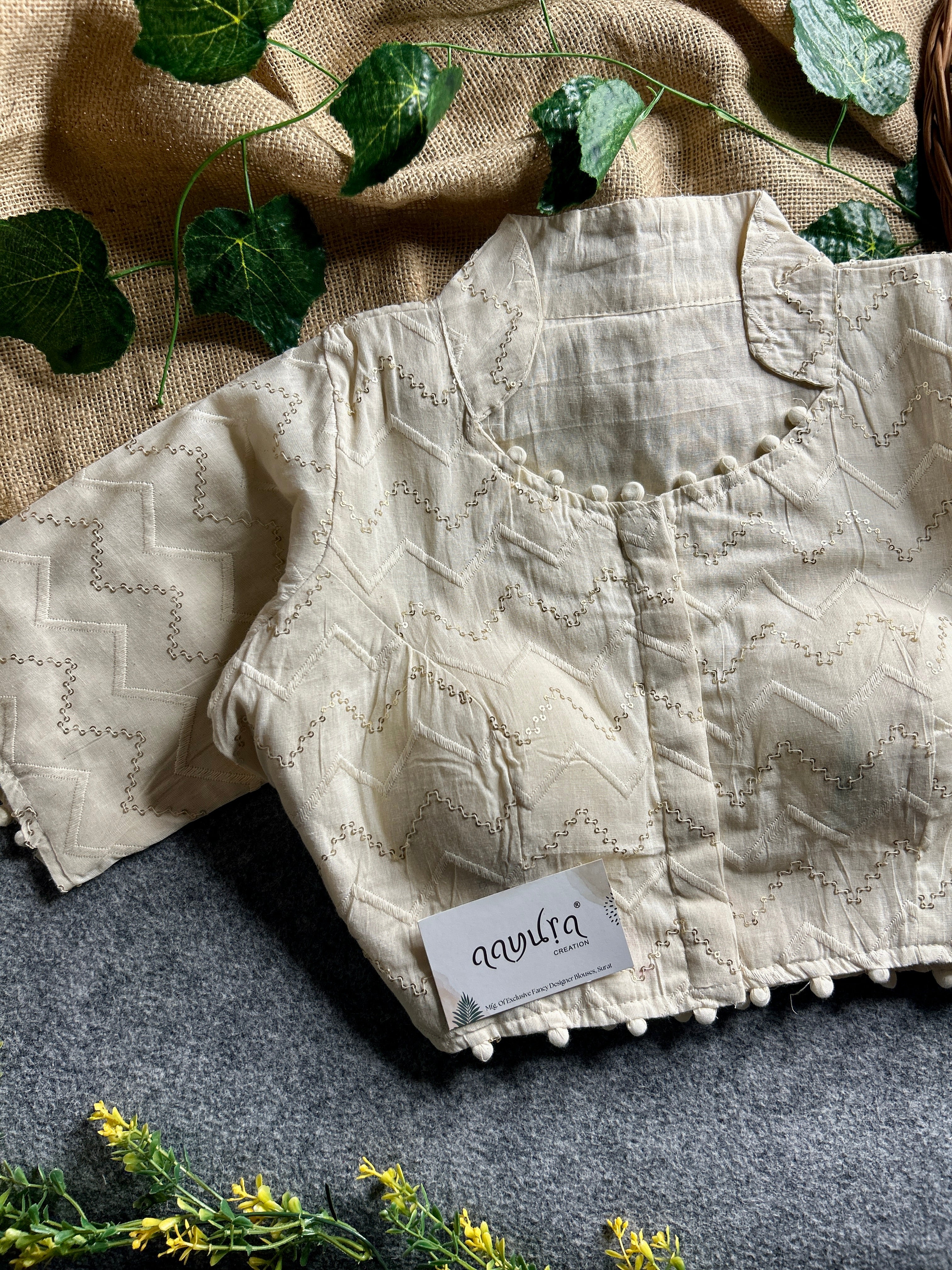 BabyColler Khadi blouse