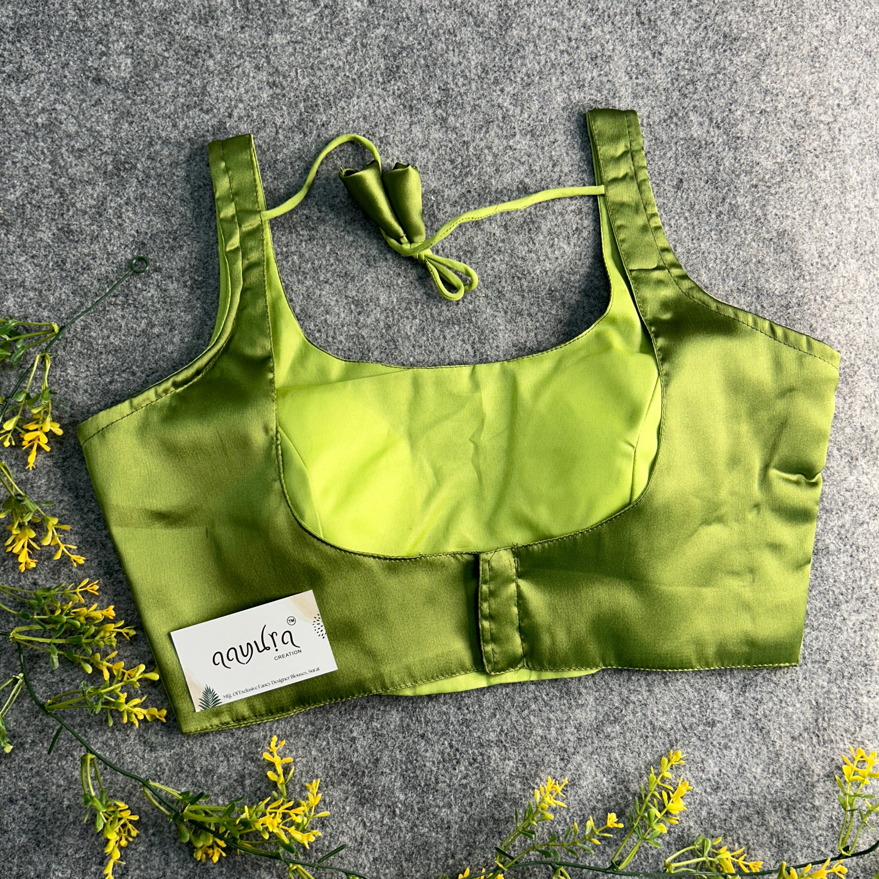 Lizard Green Blouse