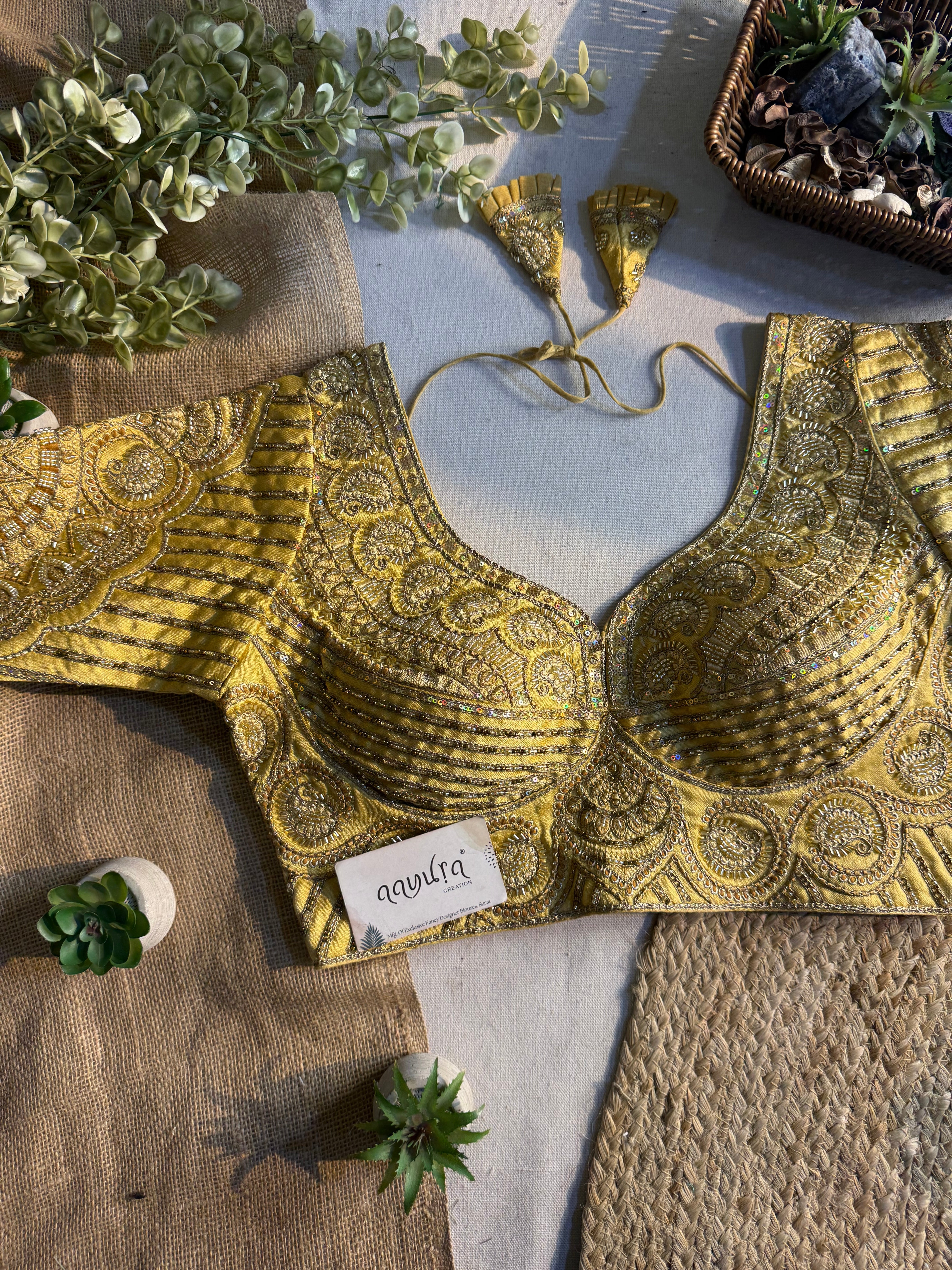 Italian Luxe Beads Blouse