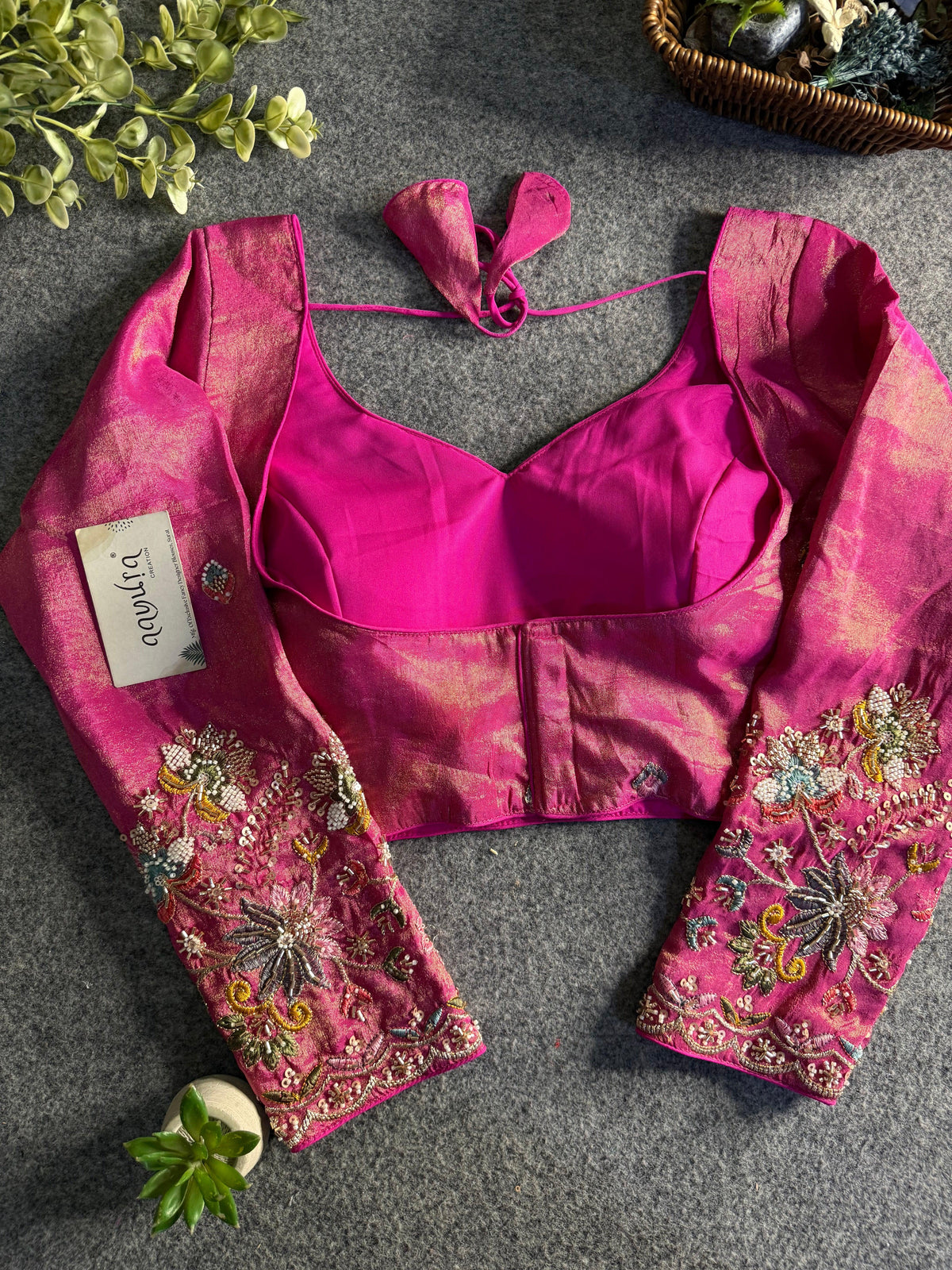 Regal Beads Work Designer Blouse