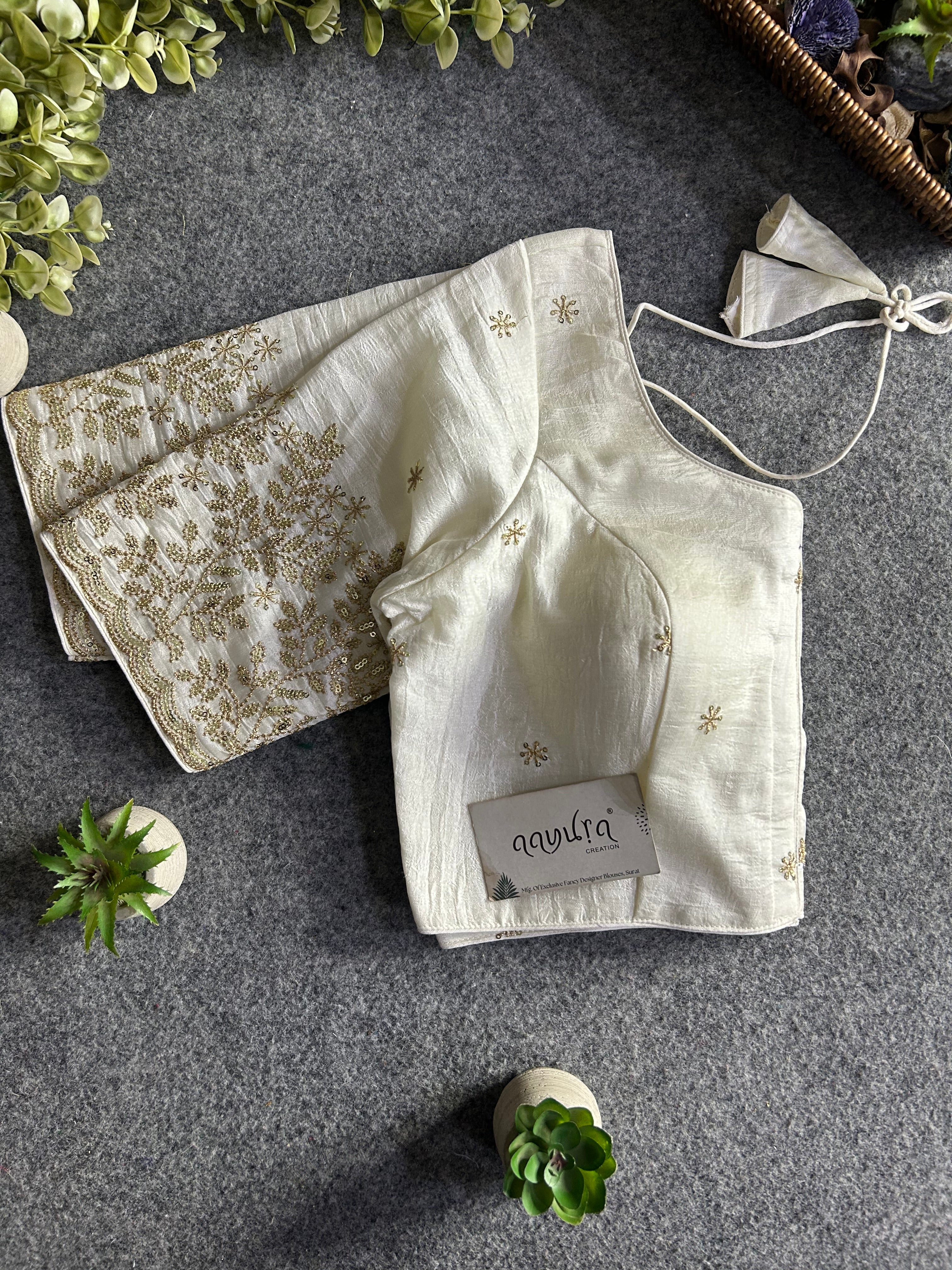 Rajsi Vichitra Zari Work Blouse