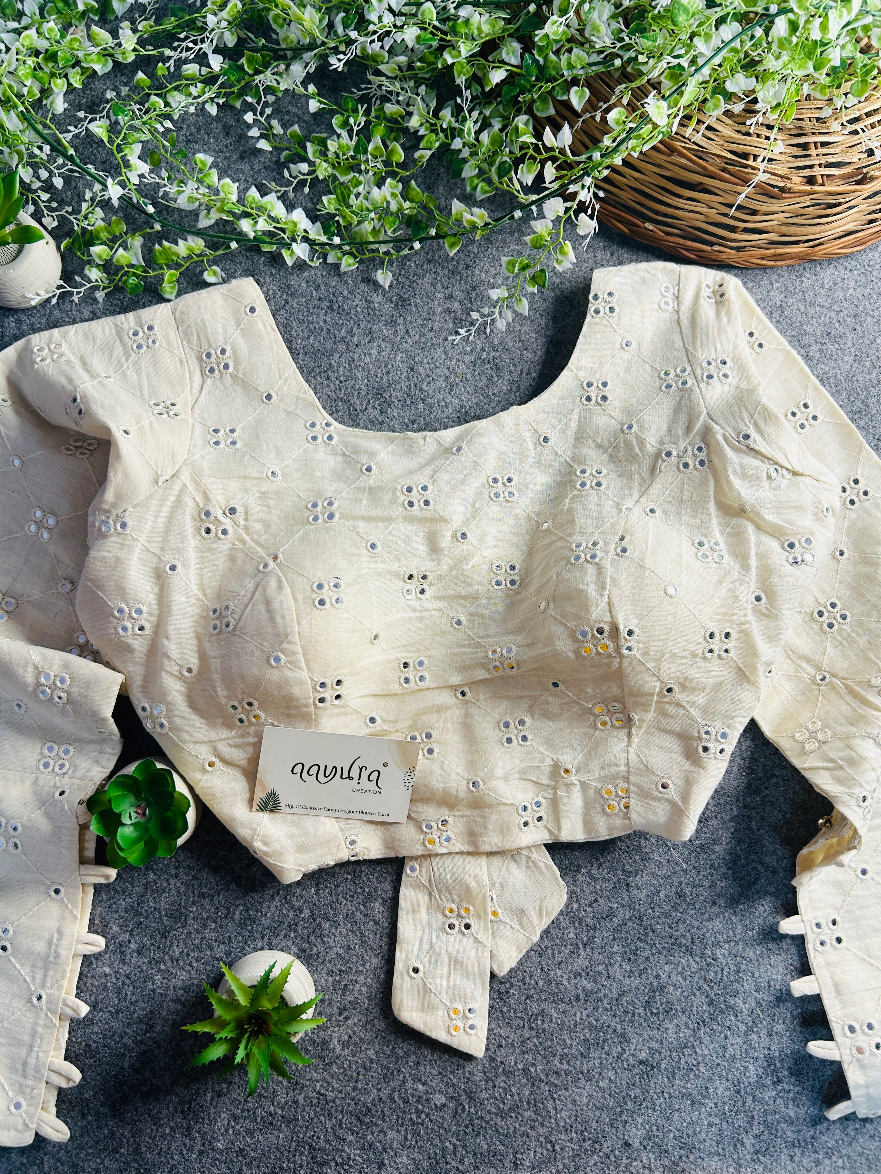 Reshma Khadi Blouse