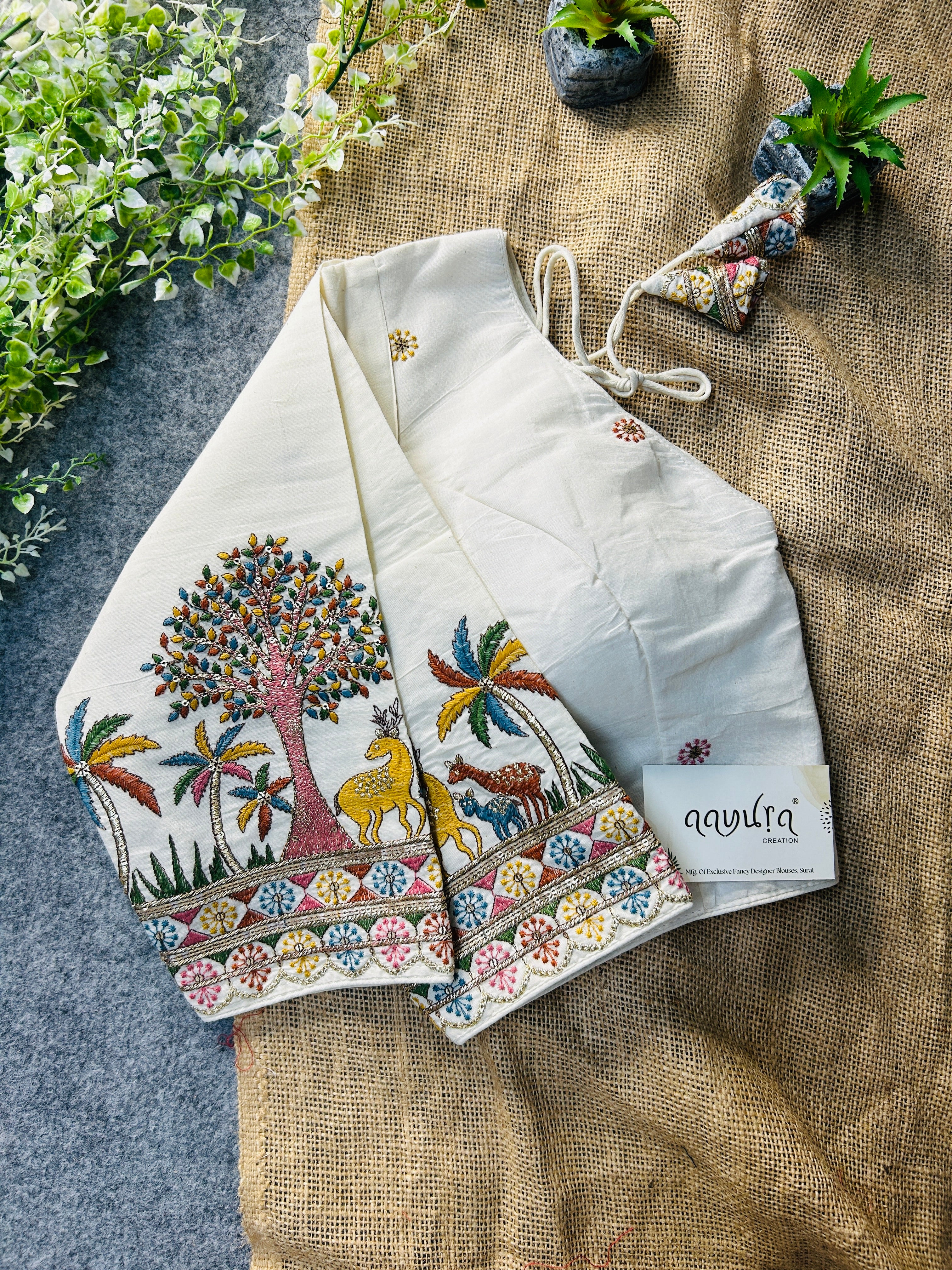 Embroidery Cotton Blouse